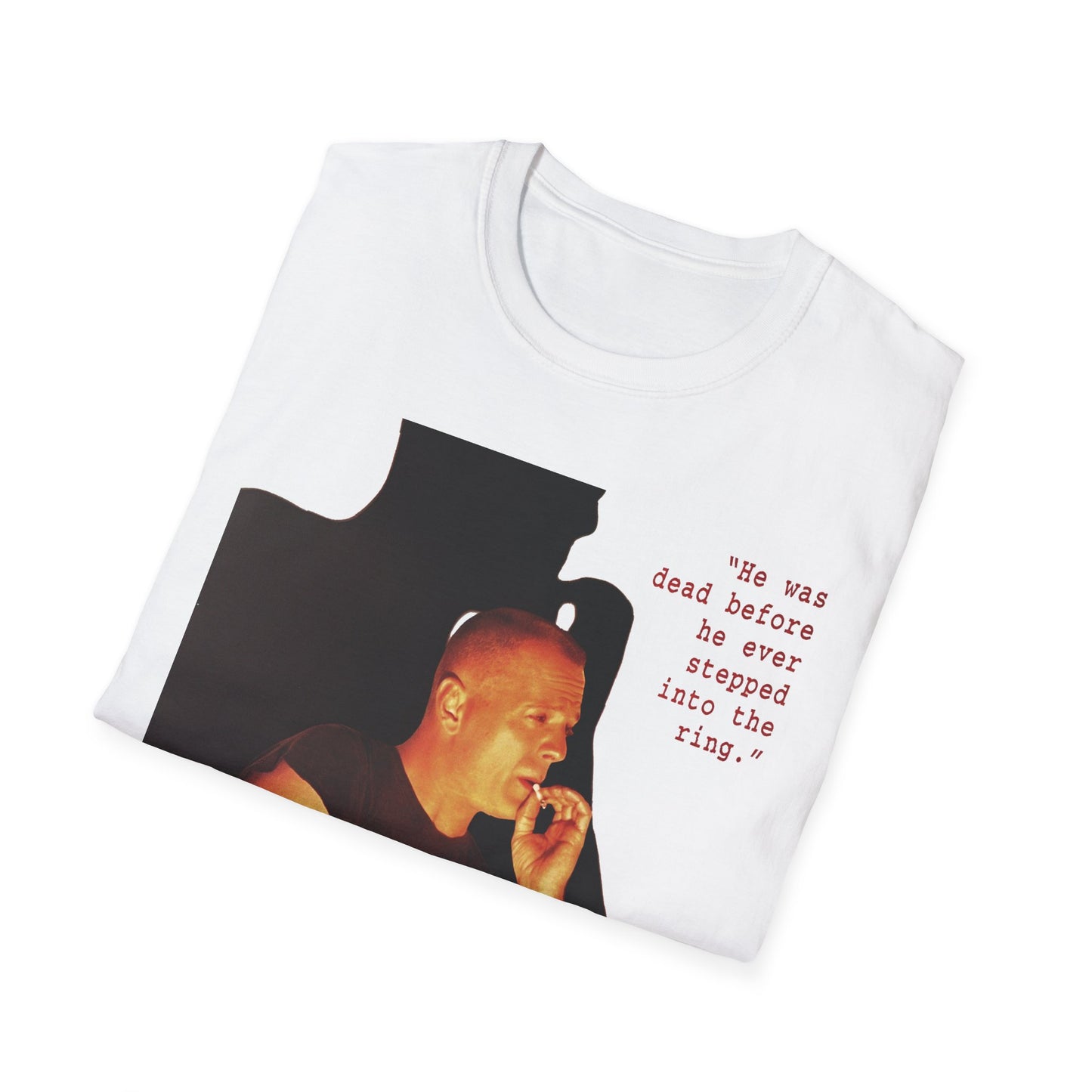 bruce willis pulp fiction the boxer tshirt