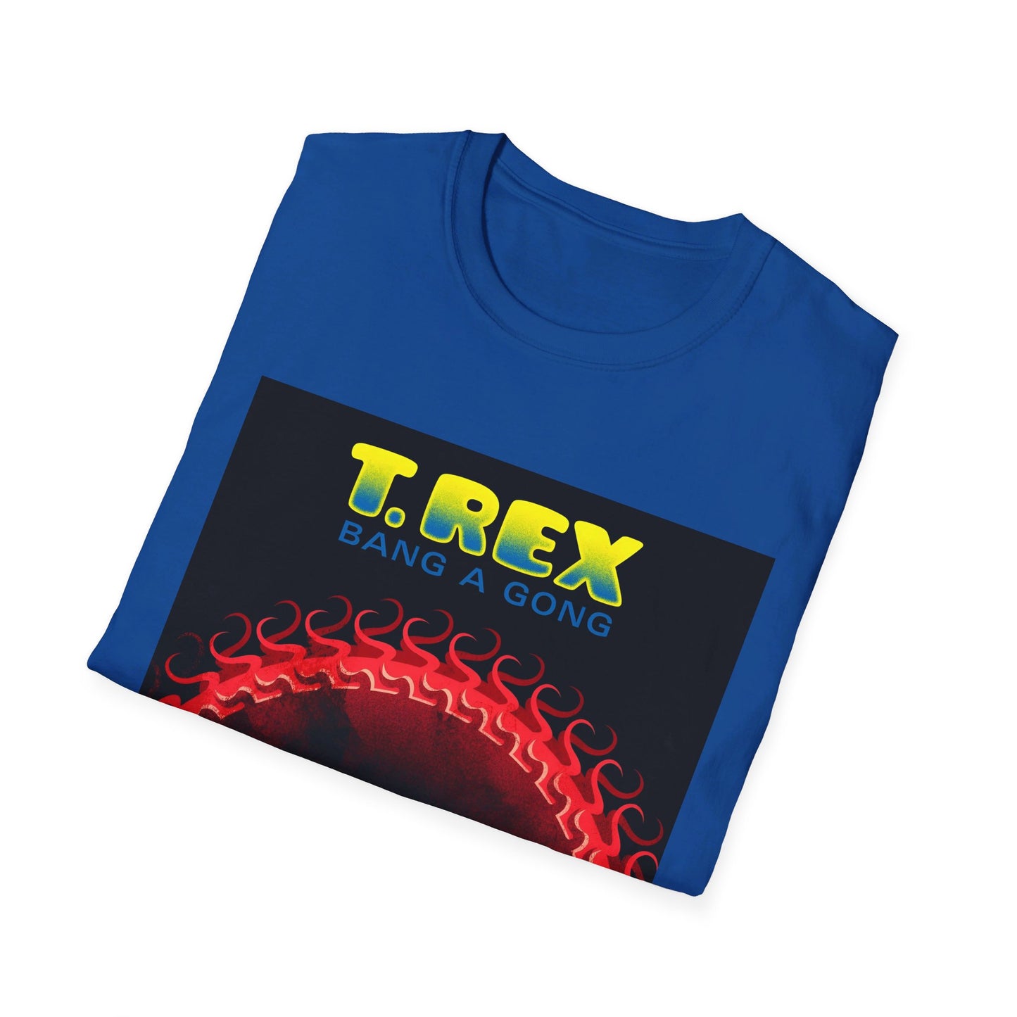 t. rex bang a gong single tshirt