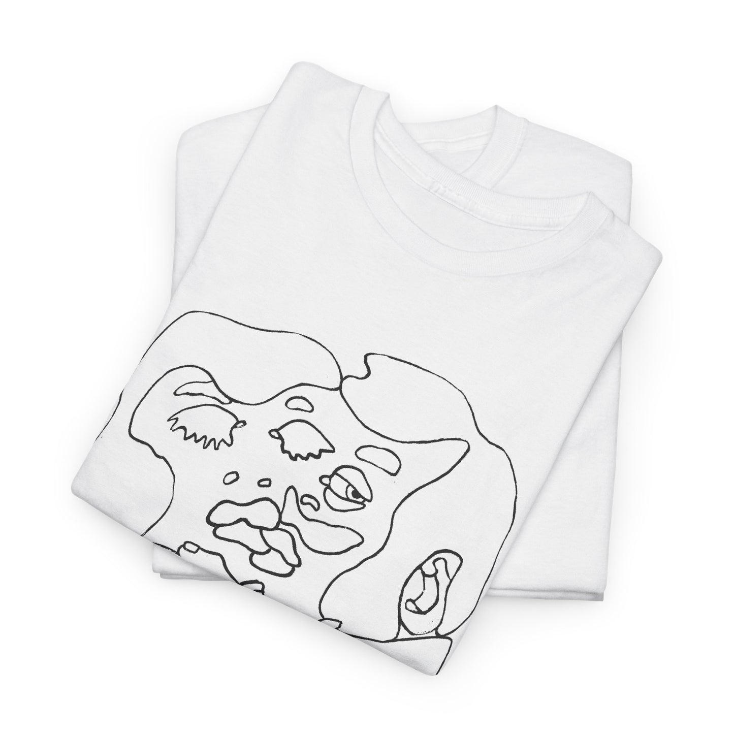 1968 tyija magazine cover merging faces by waldemar swierzy tshirt