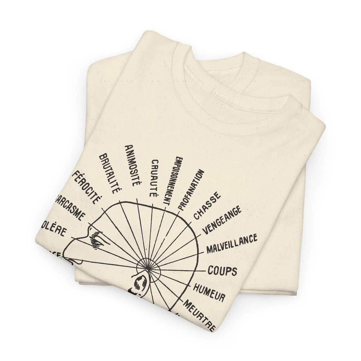 1902 vaught's practical character reader illustration the dangerous traits tshirt