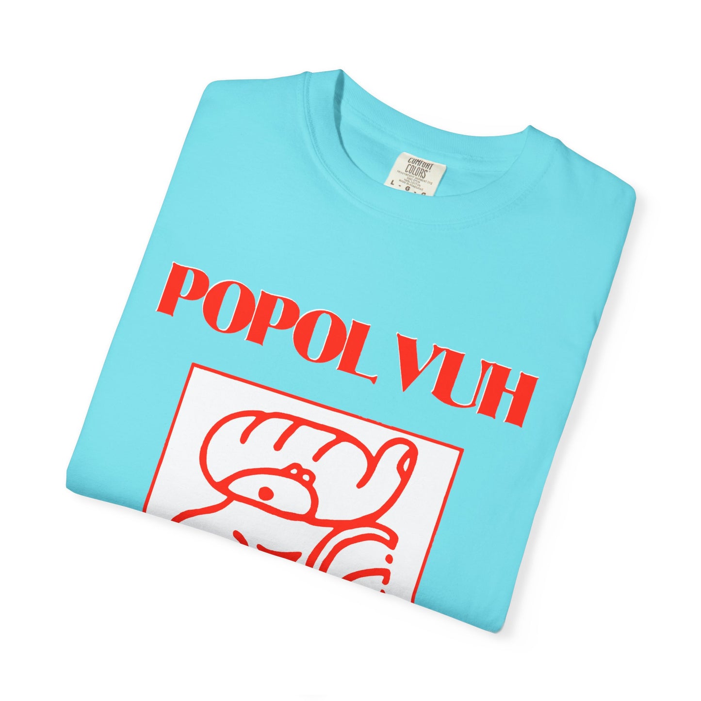 popol vuh german legendary krautrock band graphic tshirt on comfort colors