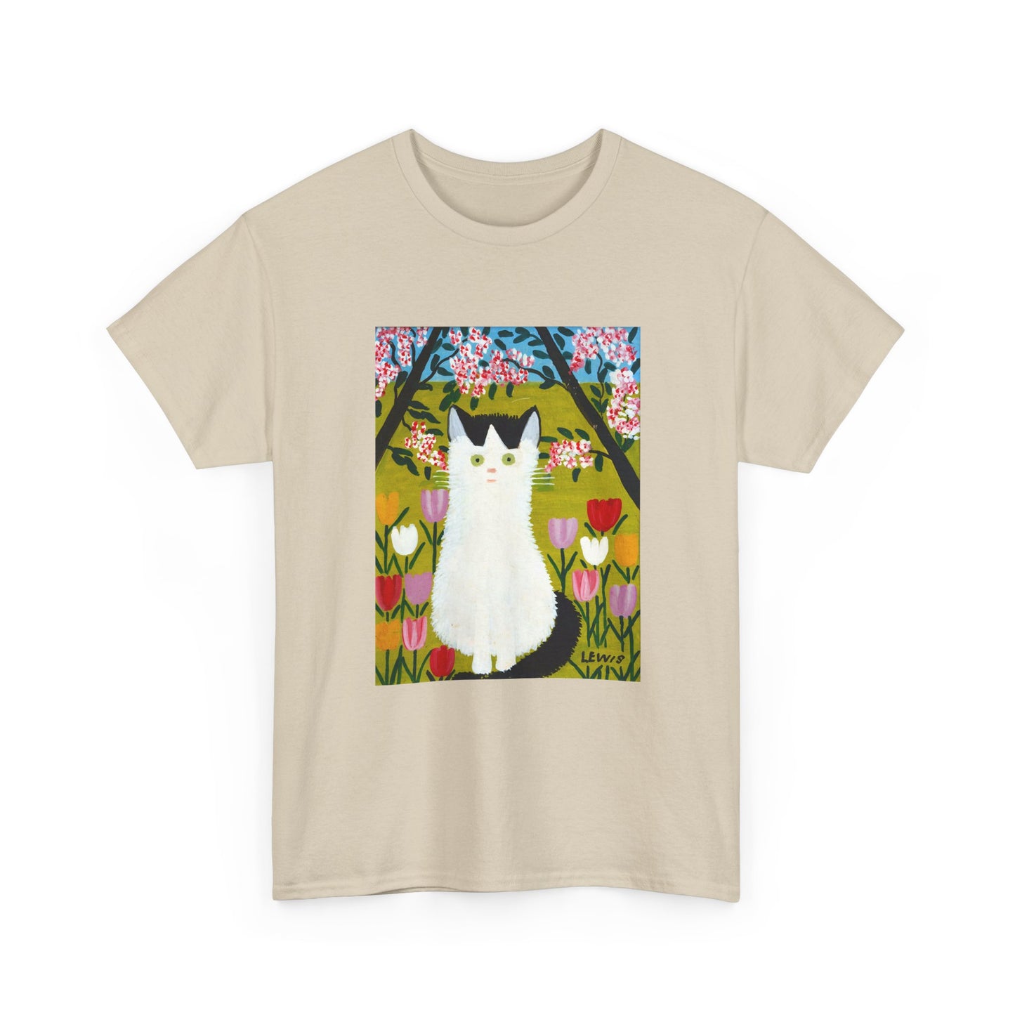 maud lewis nova scotia canadian folk artist white and black cat 2 tshirt