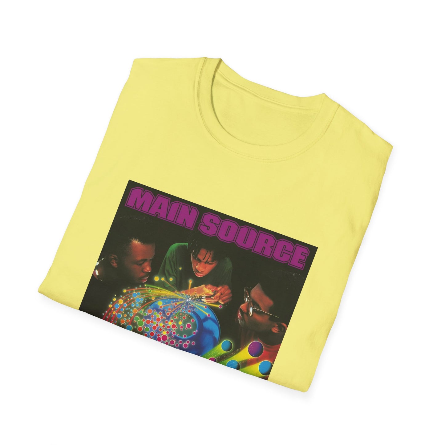 main source 1991 breaking atoms album tshirt