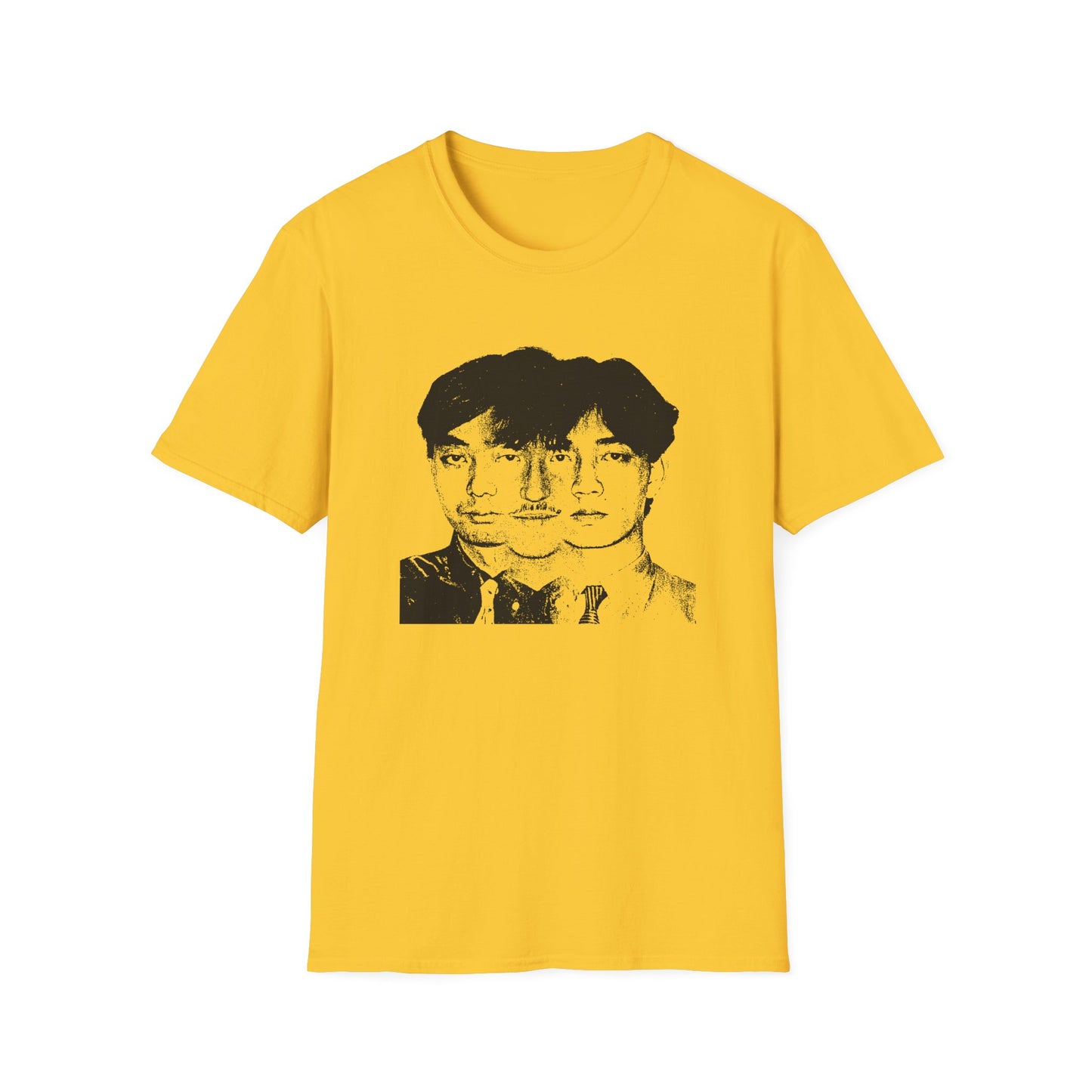 yellow magic orchestra from the 1980 tighten up single in black stencil tshirt