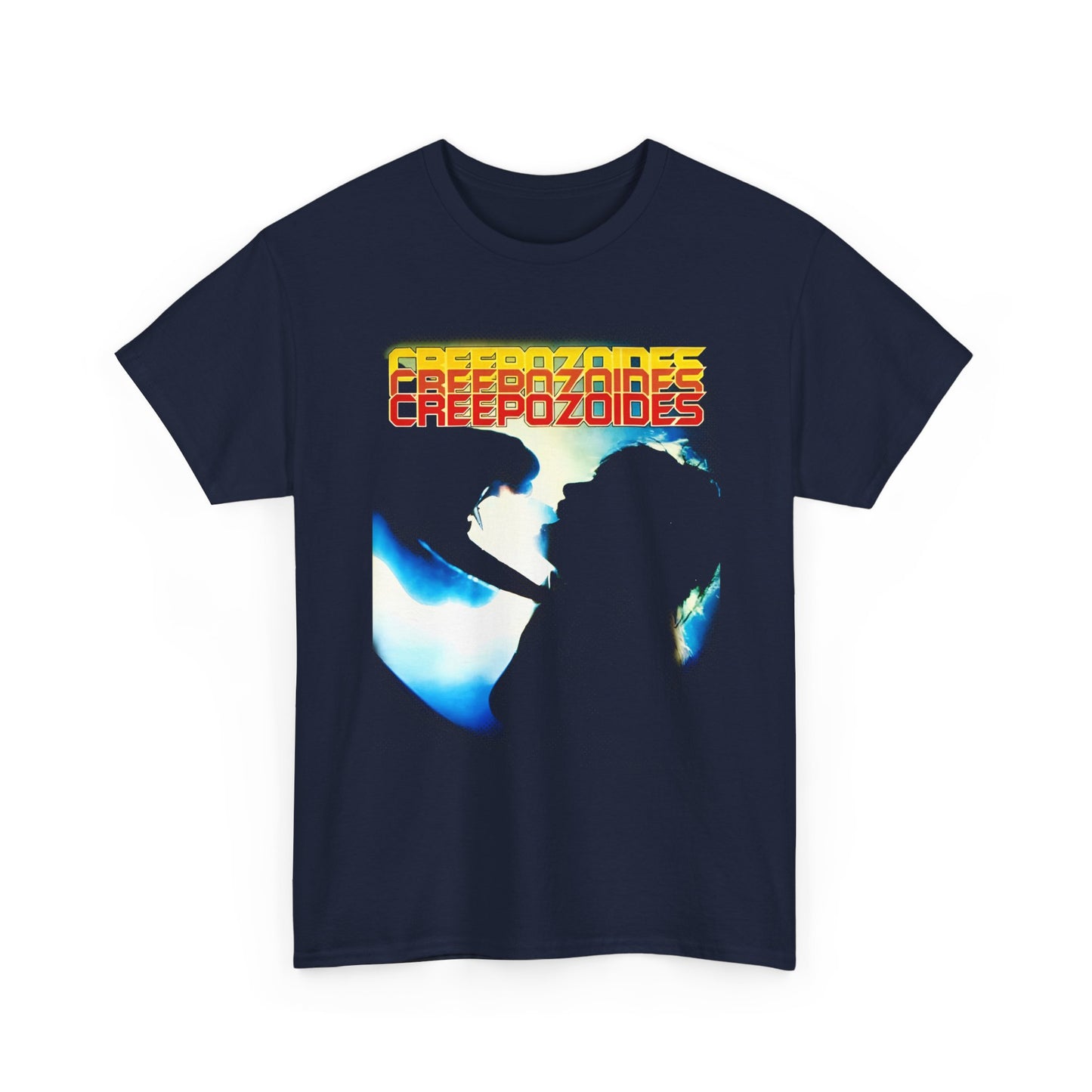 1987 creepozoids spanish vhs movie cover custom edit tshirt