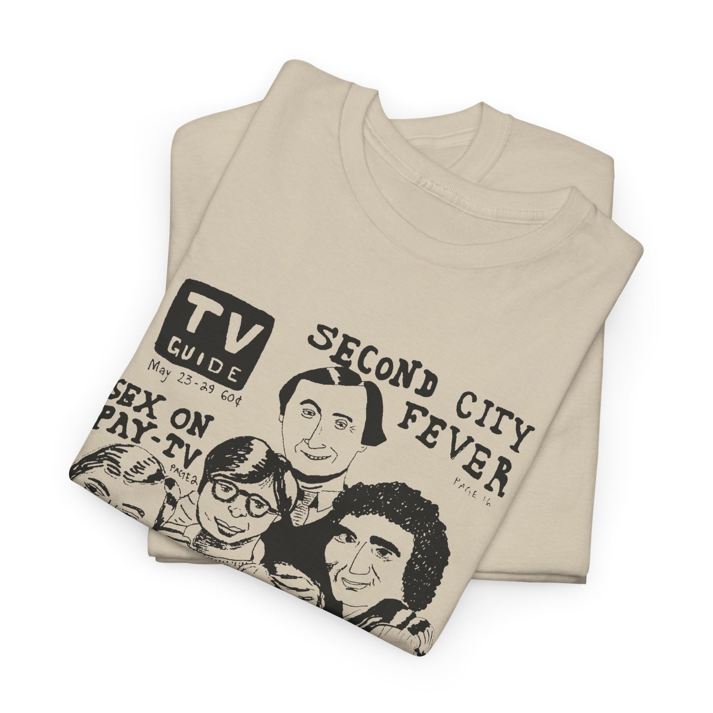 sctv tv guide original sketch tshirt