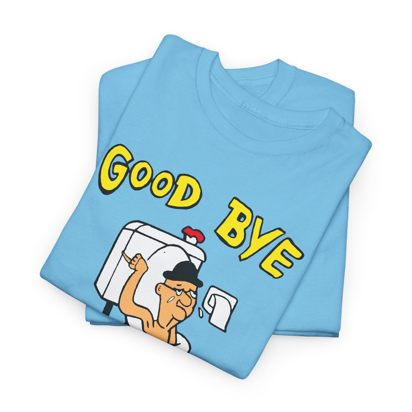 another goodbye cruel world vintage reproduction design tshirt