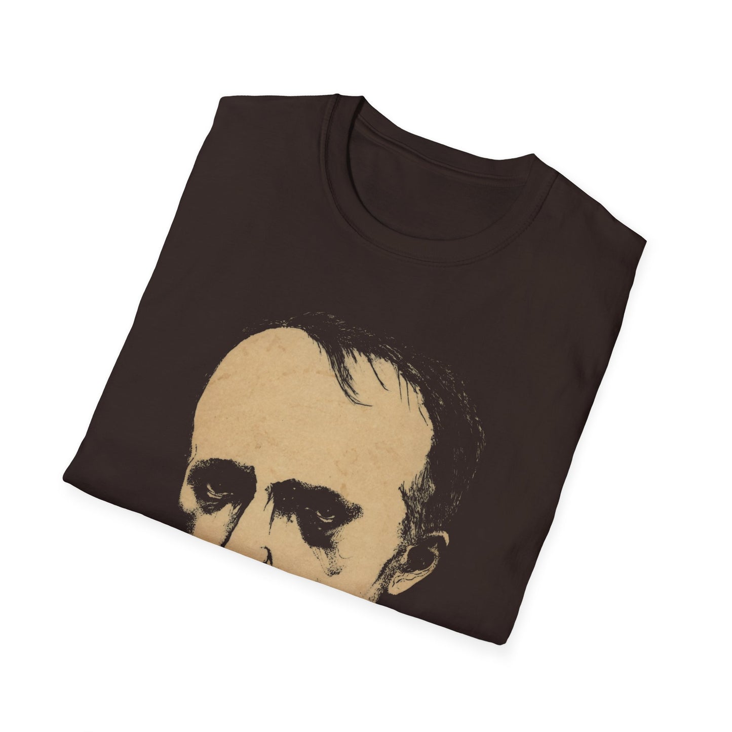 baudelaire's head tshirt
