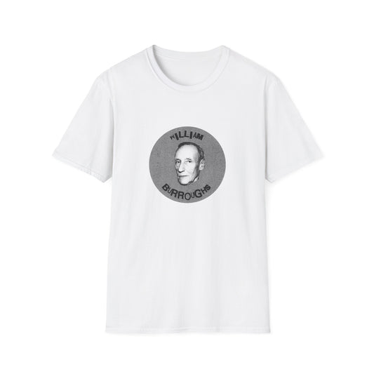 william burroughs fan art logo tshirt