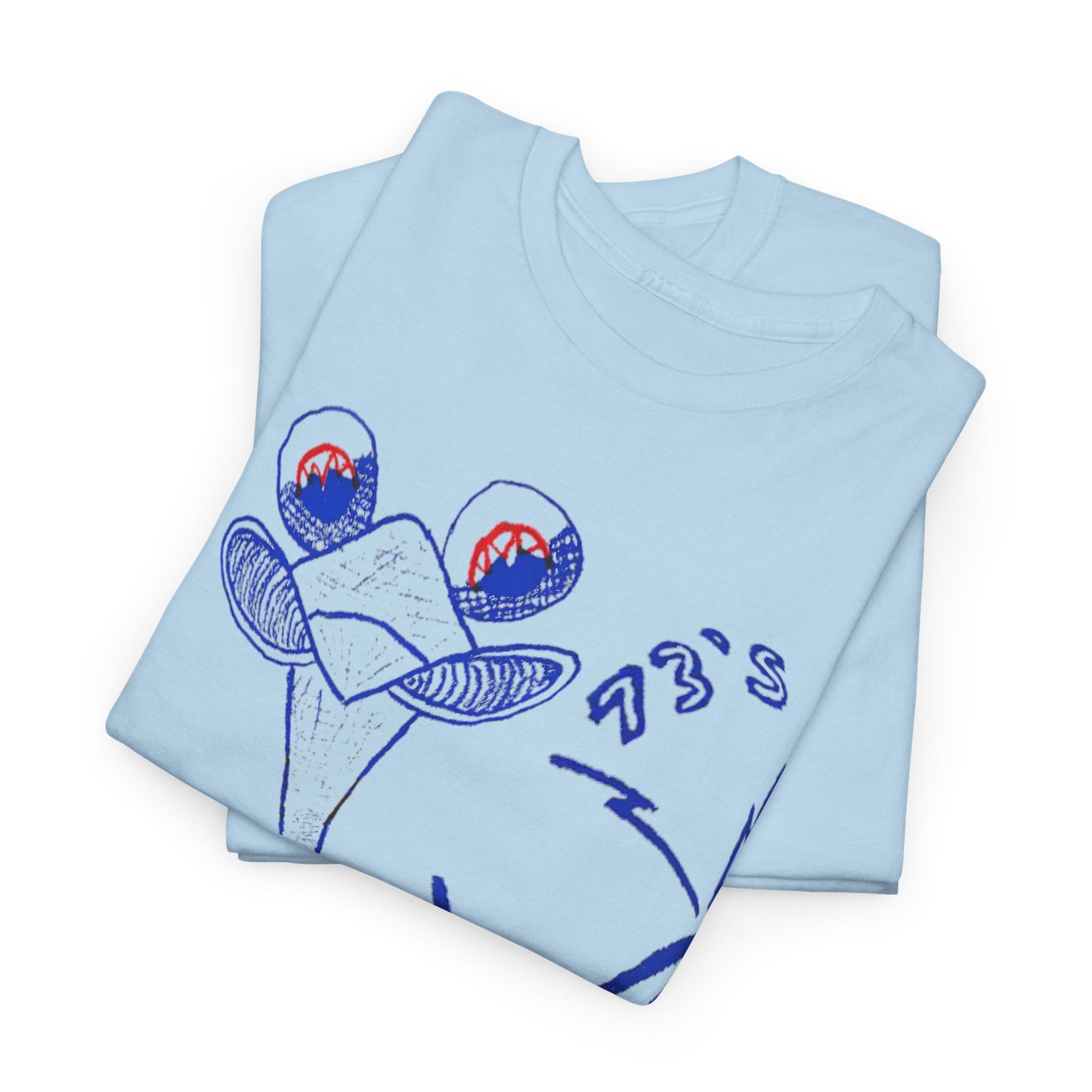 weird bird creature vintage qsl card doodle custom edit tshirt