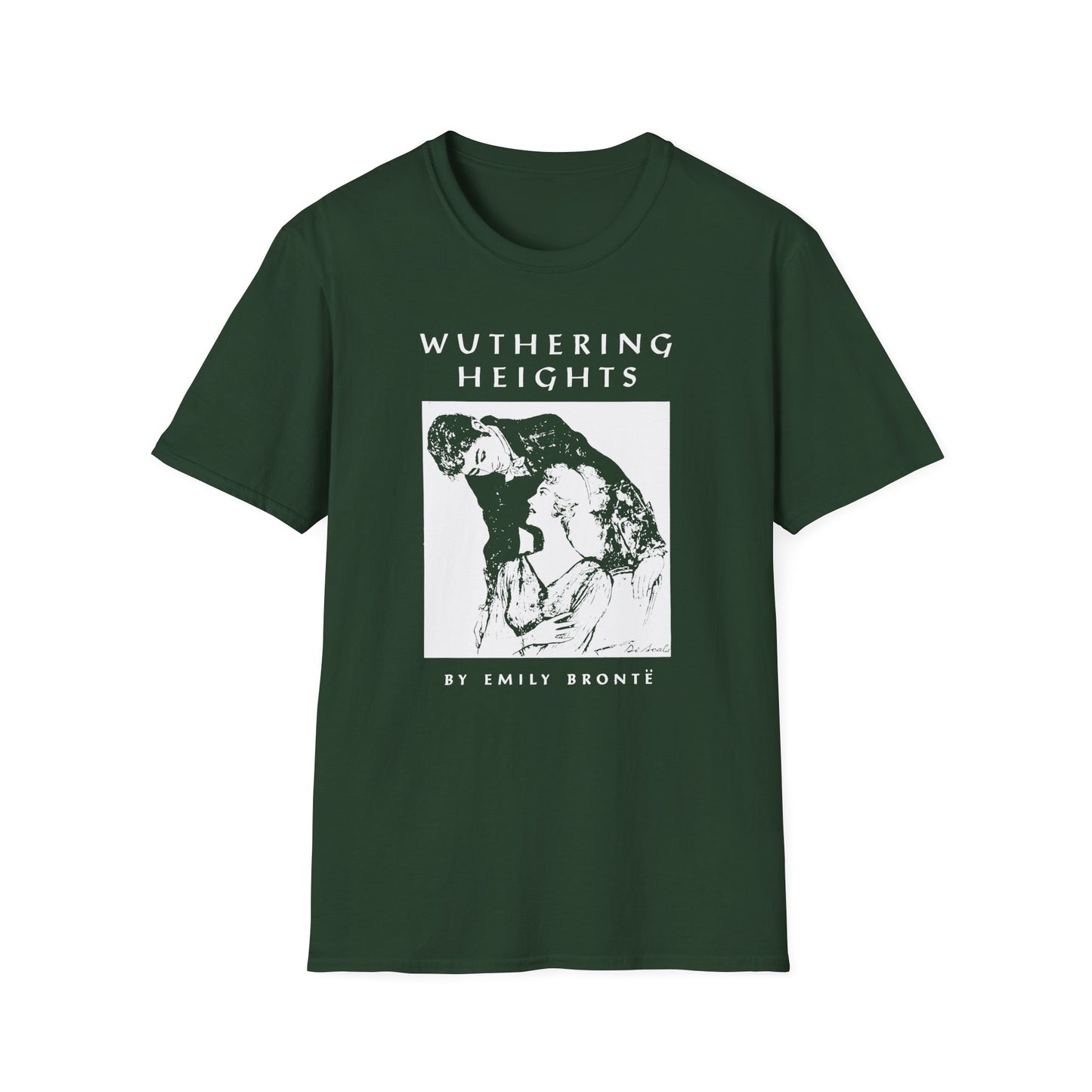 wuthering heights book cover tshirt