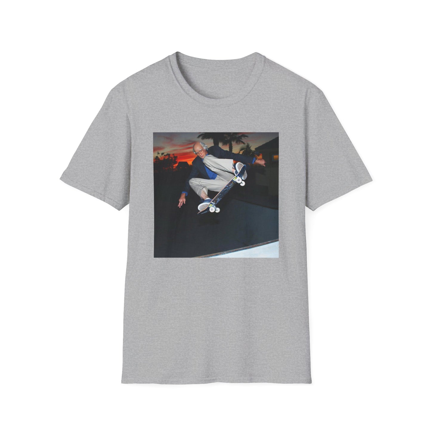 tony hawk as larry david photo tshirt