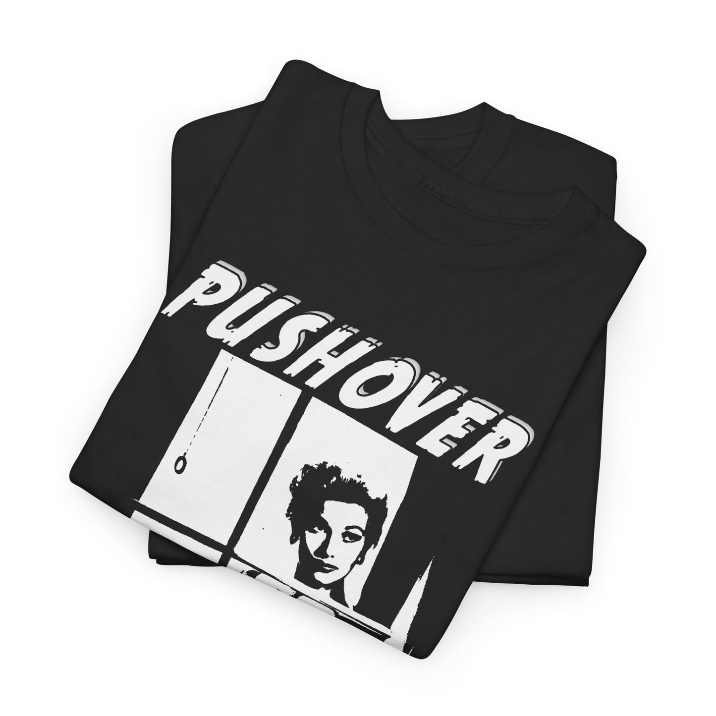 1954 film noir fan art movie poster pushover tshirt