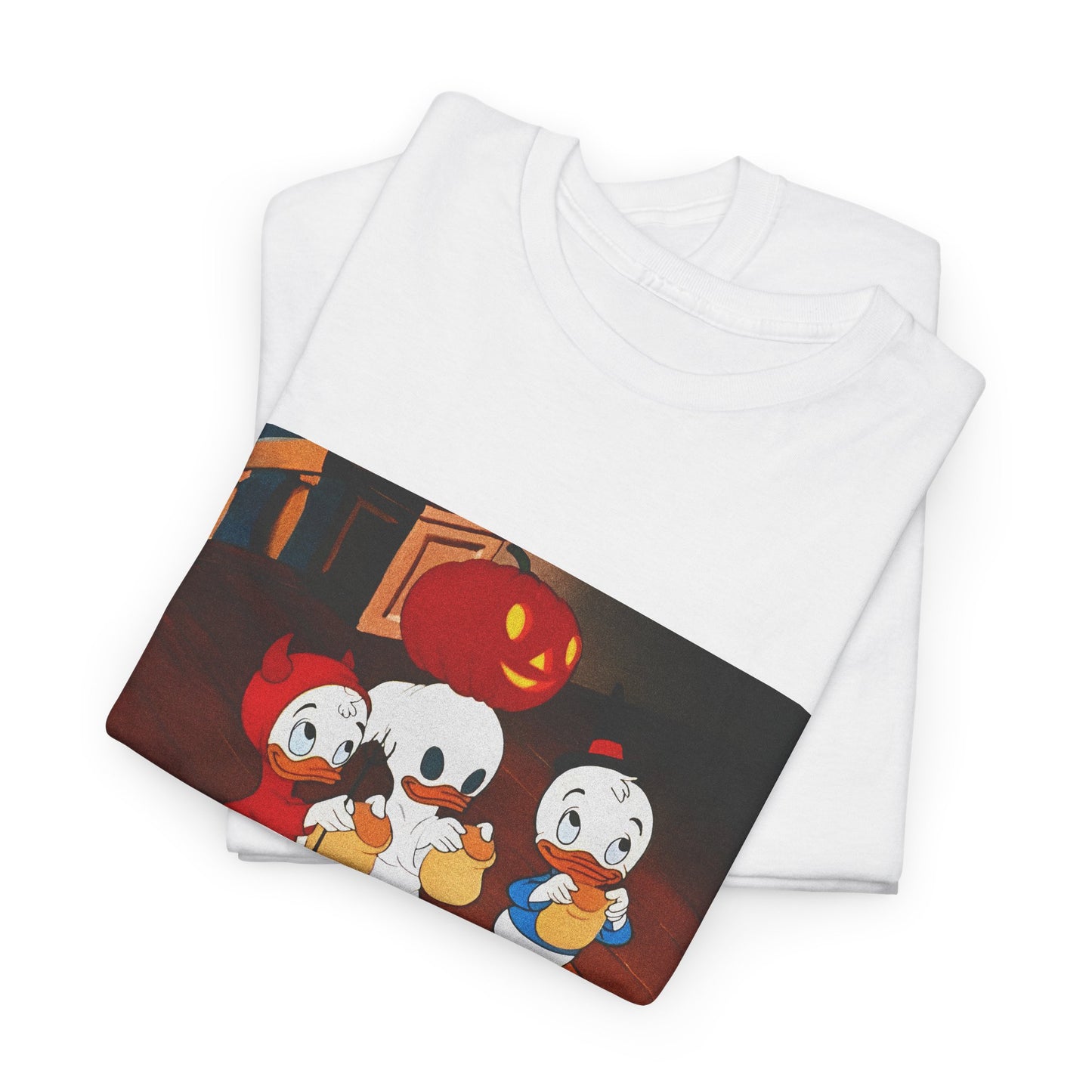 1982 huey dewey and louie halloween cartoon reproduction tshirt