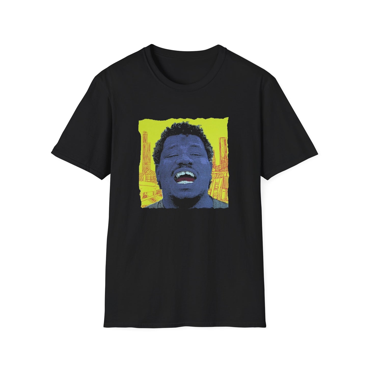 wesley willis 1996 tour poster reproduction tshirt