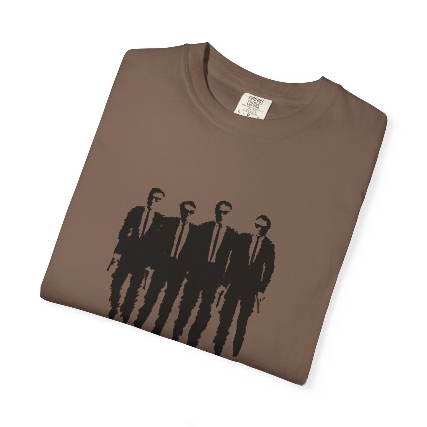reservoir dogs vhs cover graphic tshirt on comfort colors