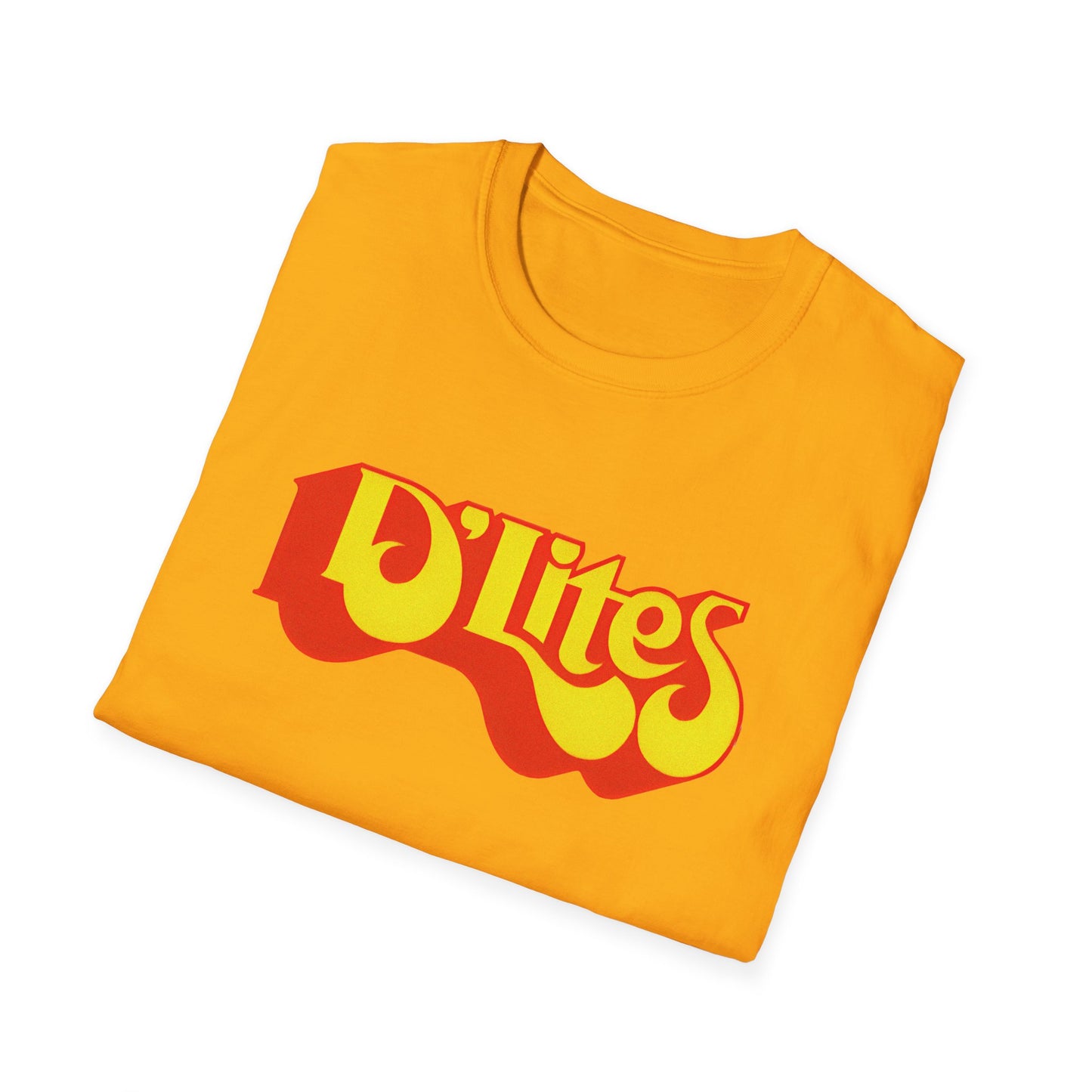 vintage defunct d lites healthy fast food logo tshirt