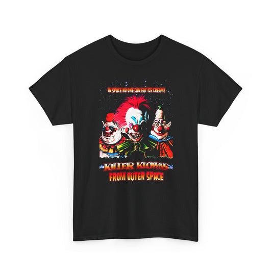 killer klowns from outer space movie poster tshirt
