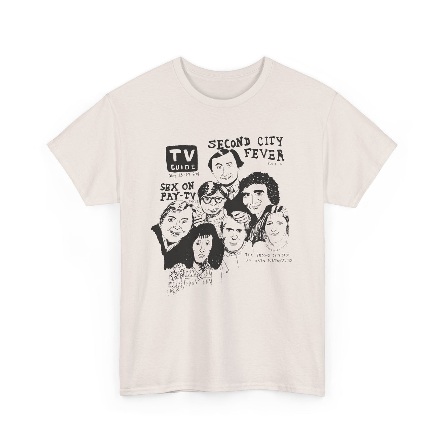 sctv tv guide original sketch tshirt