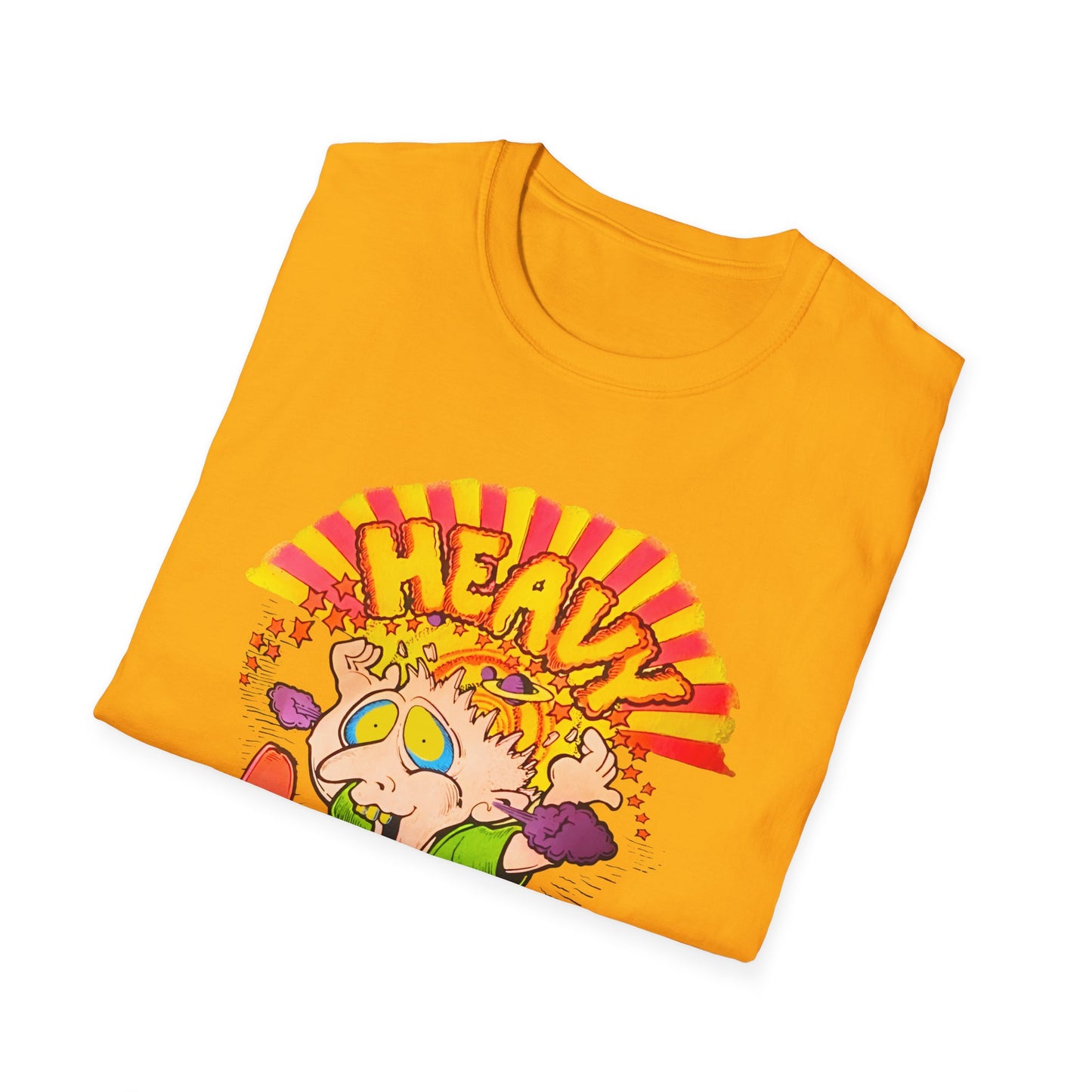 1970s heavy trip cartoon character reproduction tshirt