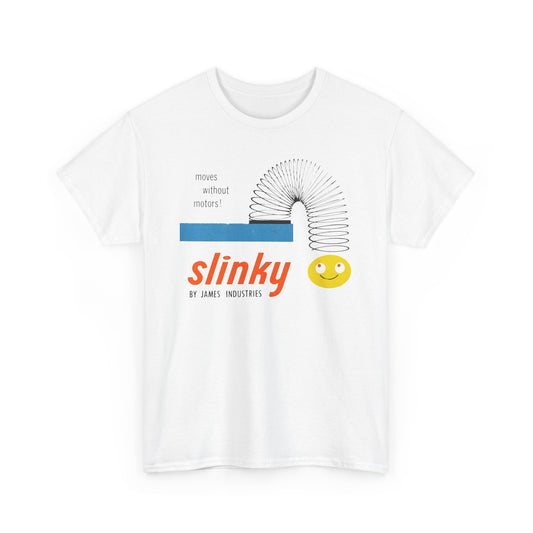 slinky 1960s vintage packaging tshirt