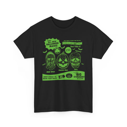 halloween 3 tv guide ad graphic 2 in green tshirt