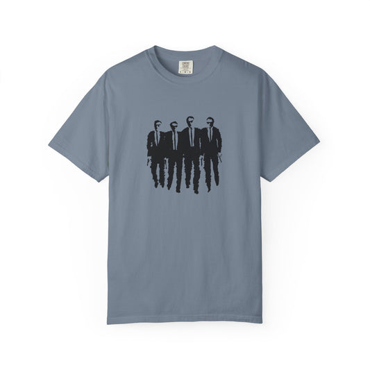 reservoir dogs vhs cover graphic tshirt on comfort colors