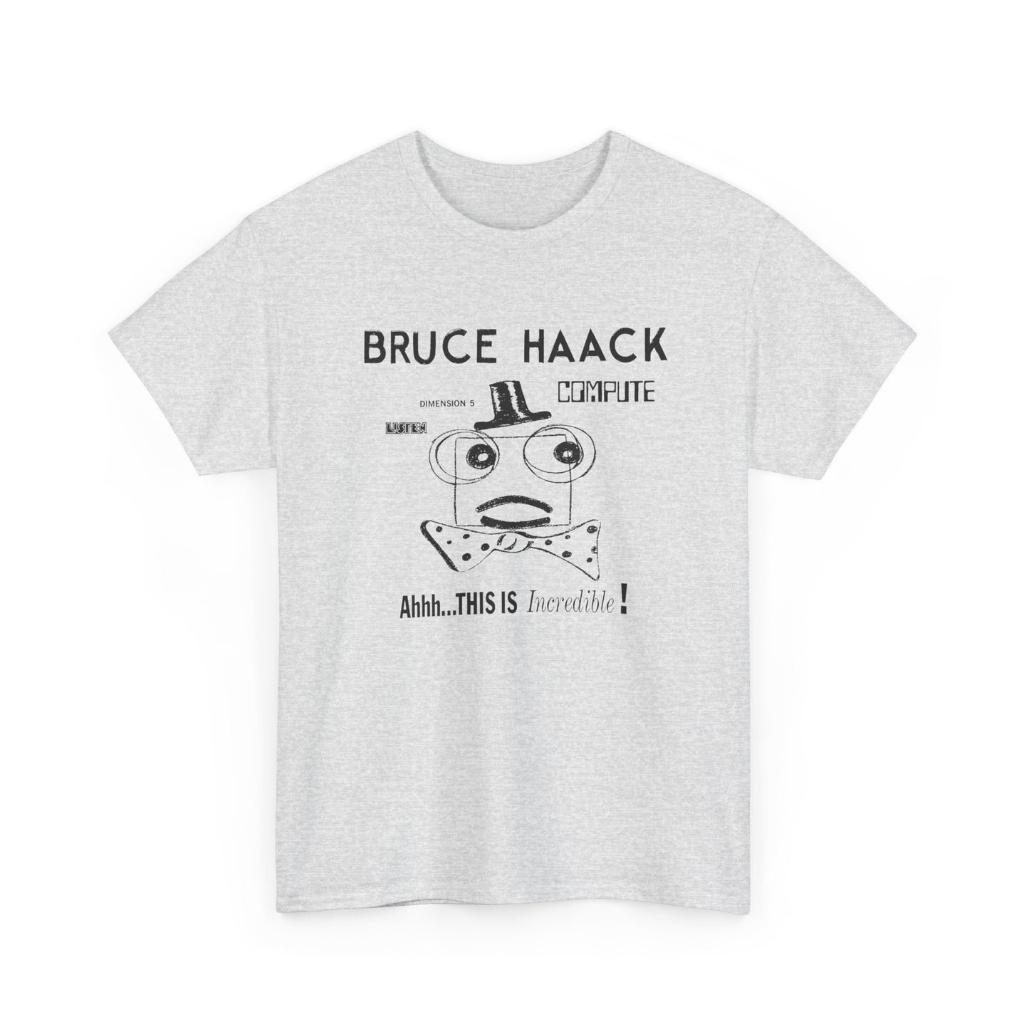 bruce haack fan edit tshirt