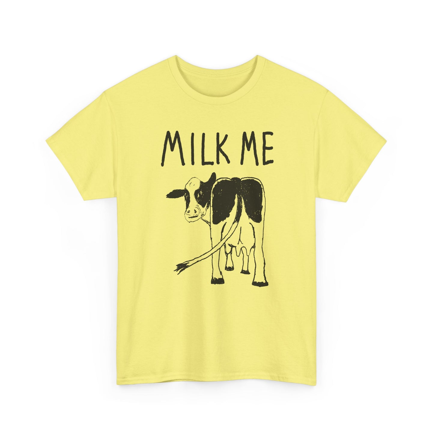 original drawing milk me cow tshirt