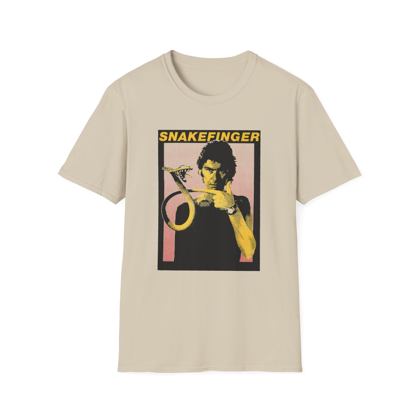 snakefinger chewing hides the sound 1979 album promo vintage reproduction tshirt