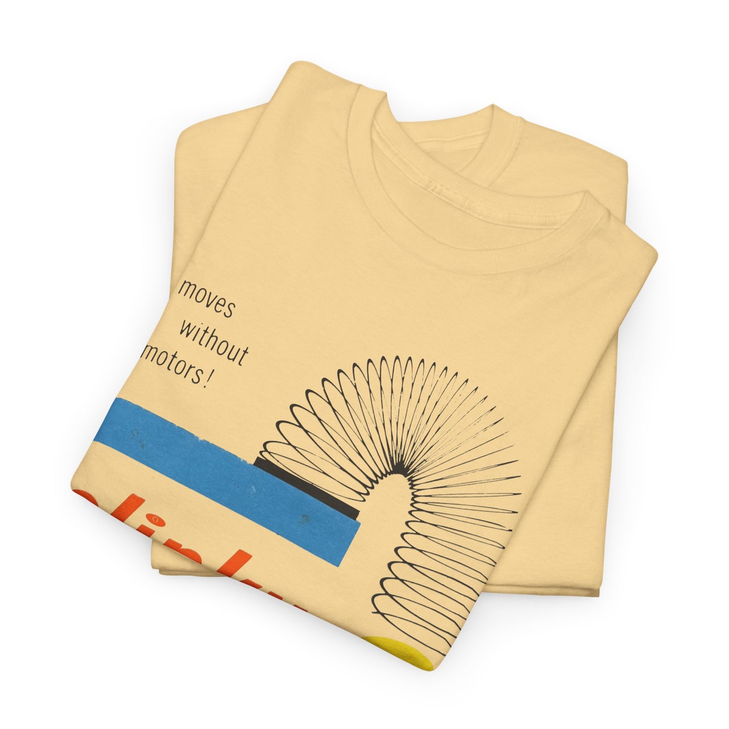 slinky 1960s vintage packaging tshirt