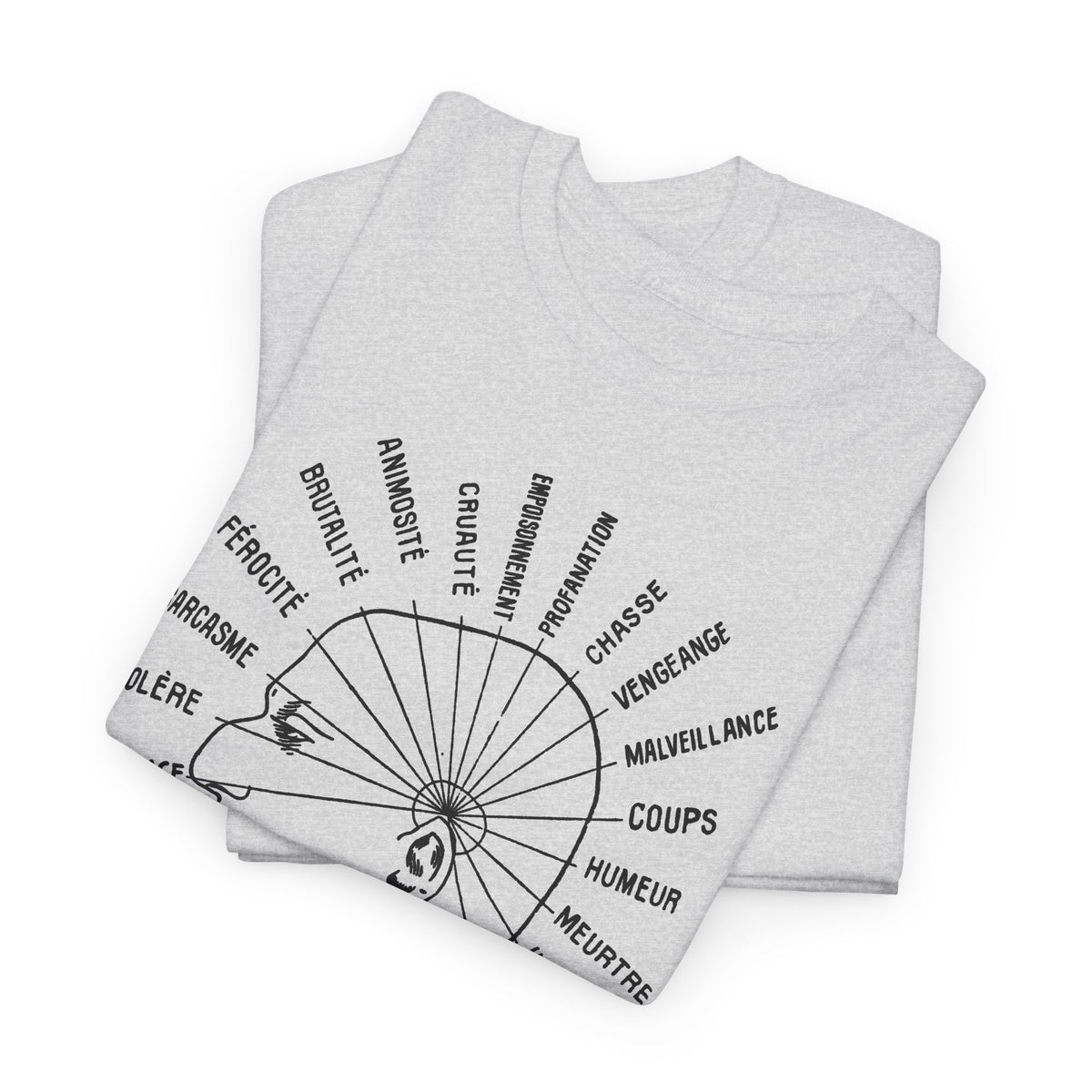 1902 vaught's practical character reader illustration the dangerous traits tshirt