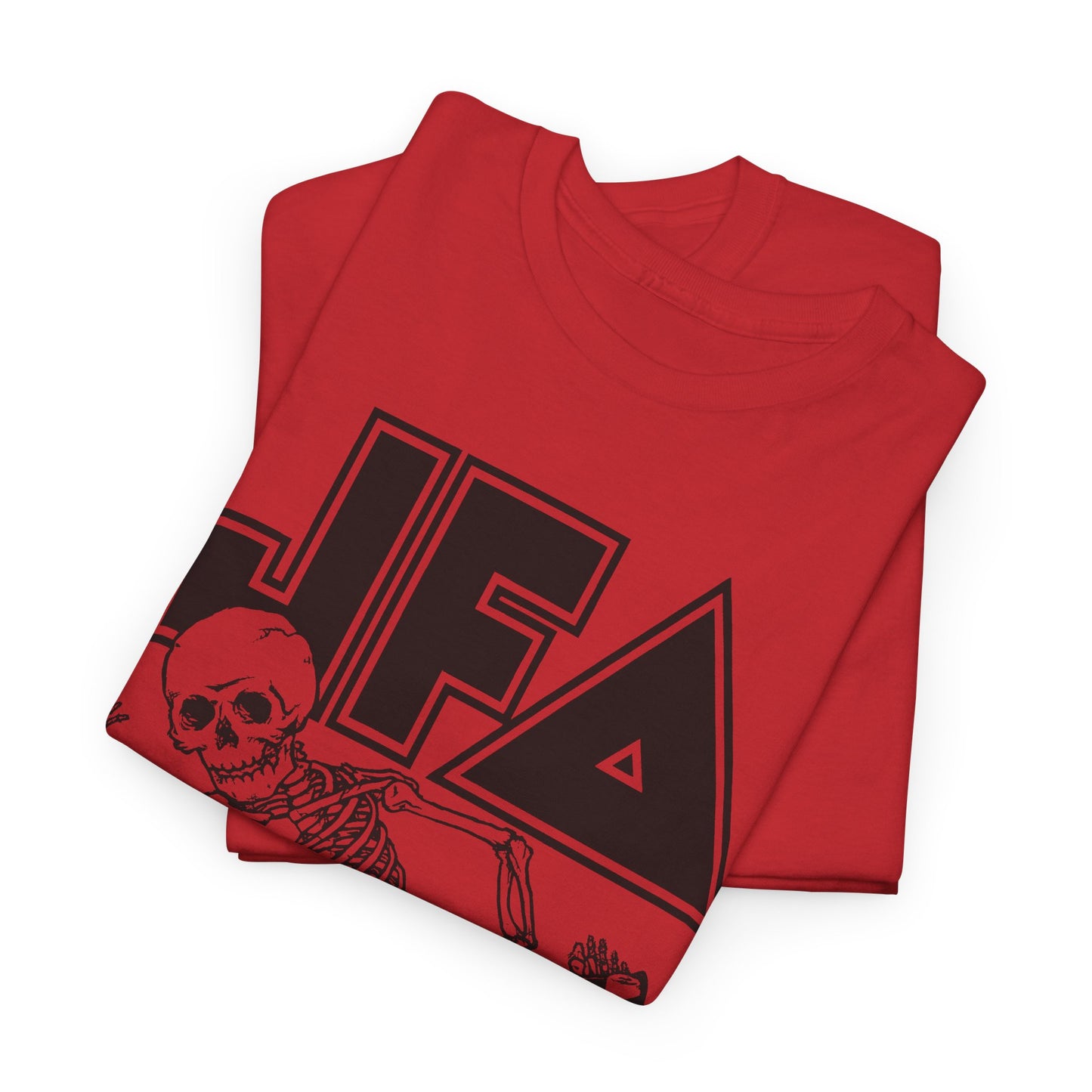 jodie foster's army (jfa) punk band skater skelly tshirt