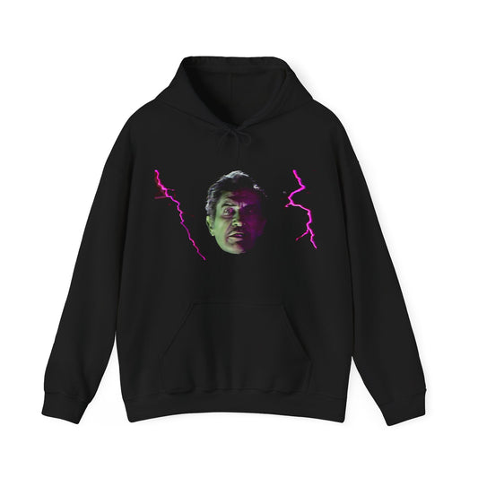 the hilarious house of frightenstein vincent price opening monologue on a unisex heavy blend hooded sweatshirt