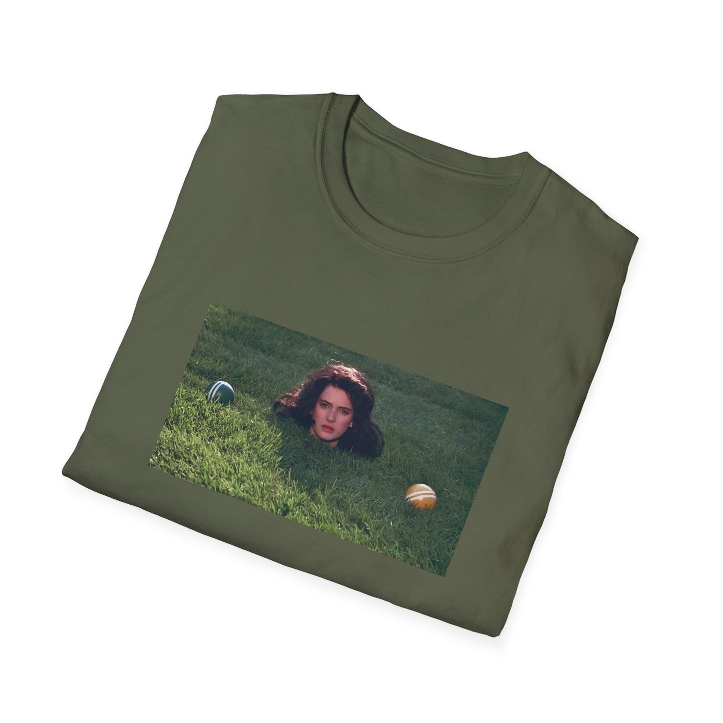 1989 movie heathers veronica's head in the grass tshirt