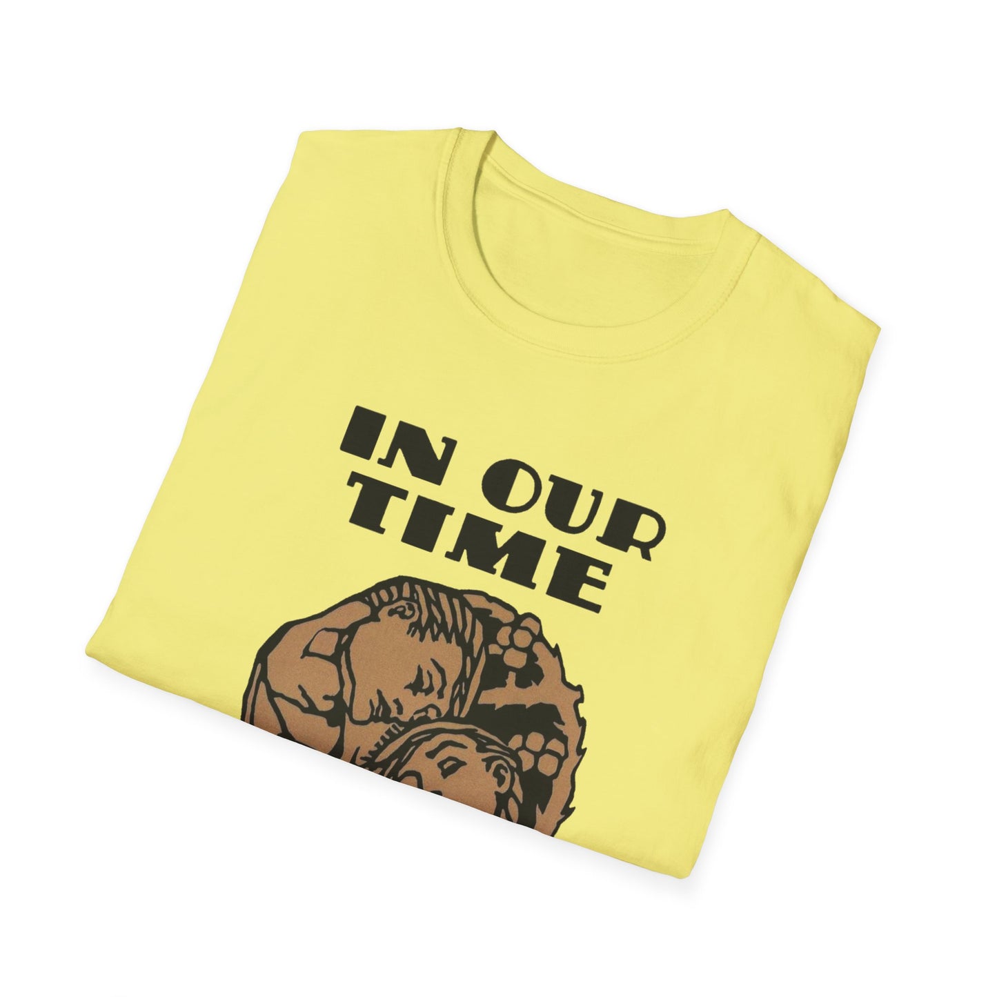 1925 ernest hemingway book cover by cleo damianakes for in our time the tshirt