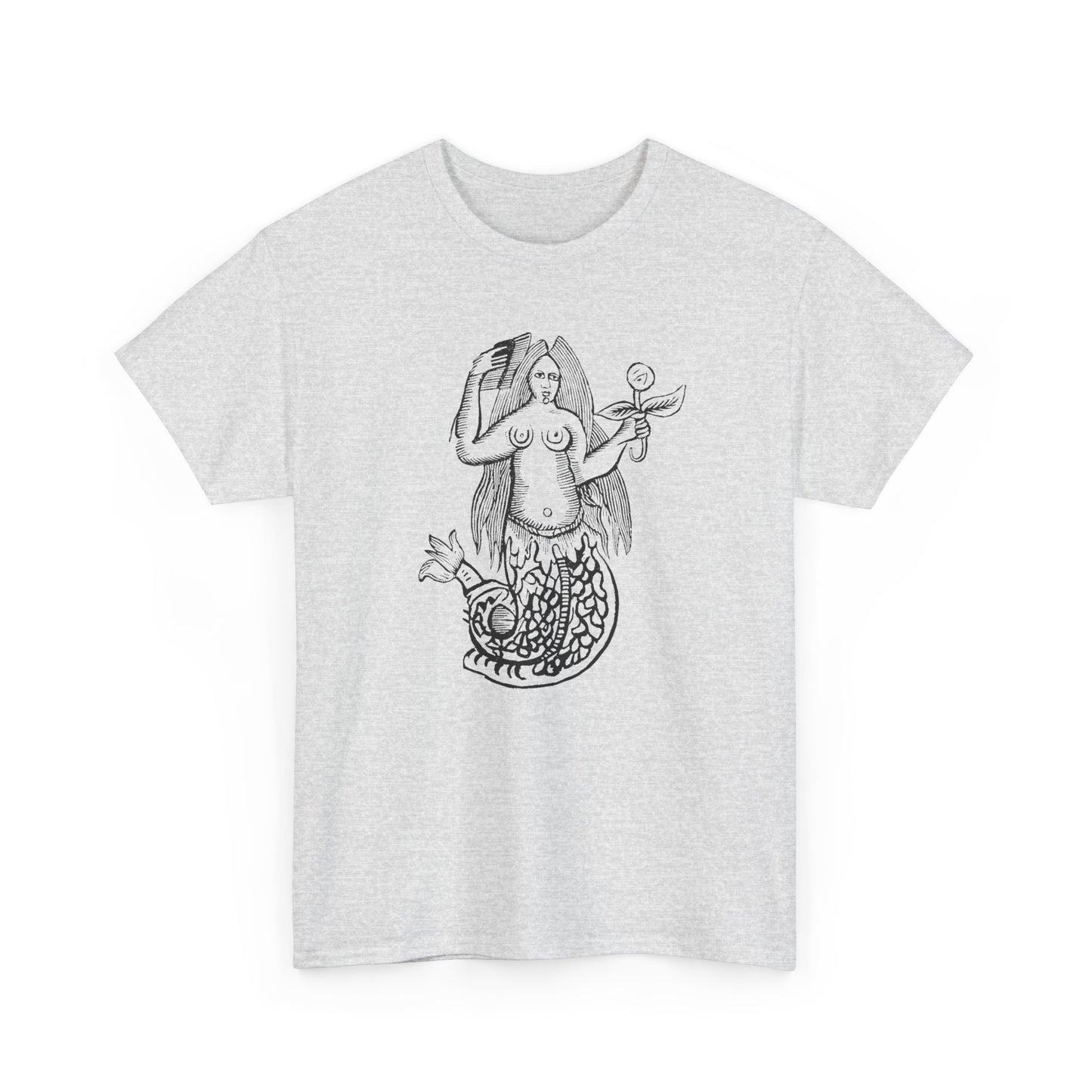 1882 mermaid illustration from the wonder of wonders chap-books of the eighteenth century john ashton tshirt