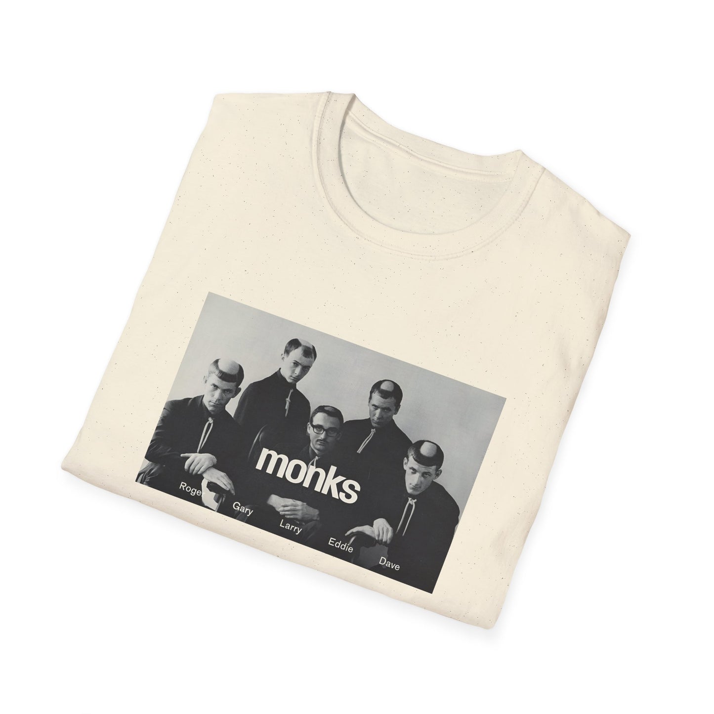 1960s experimental rock n roll band the monks tshirt