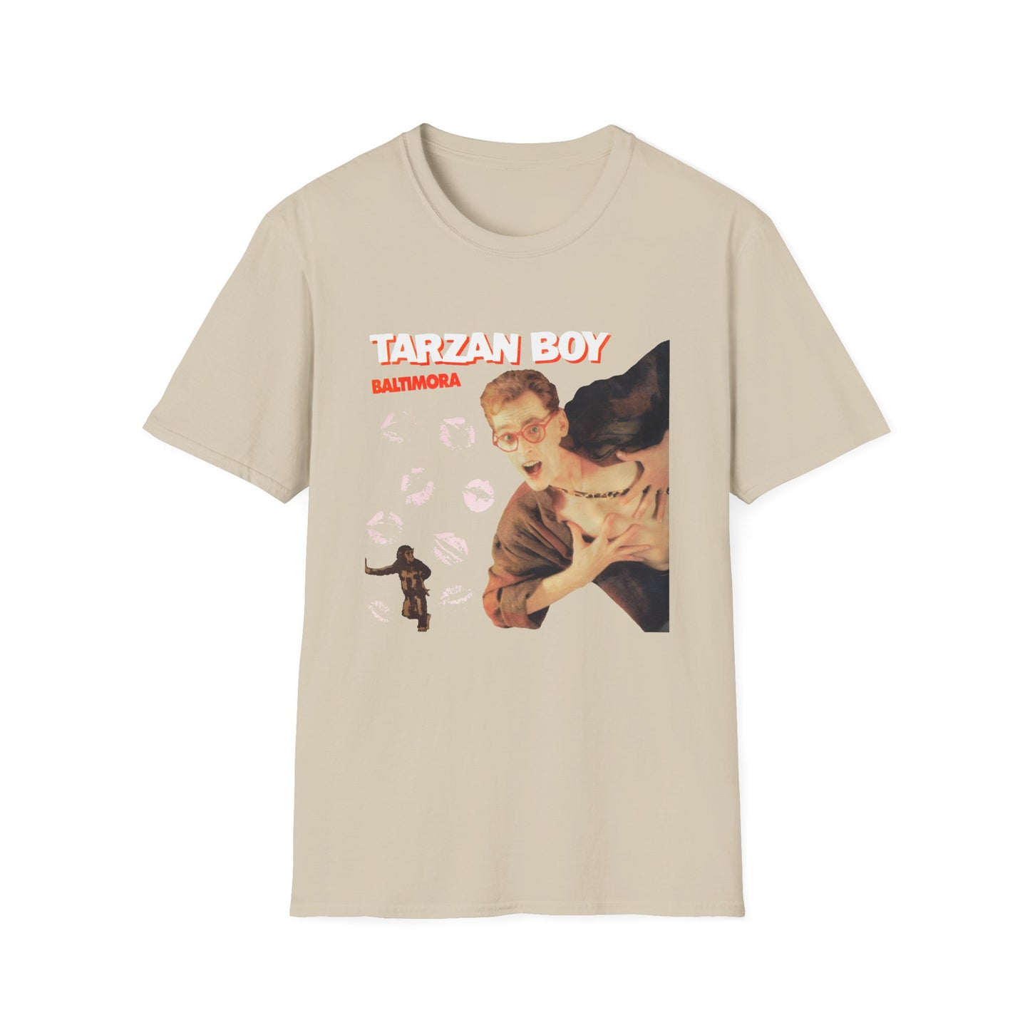 1985 tarzan boy single by baltimora tshirt