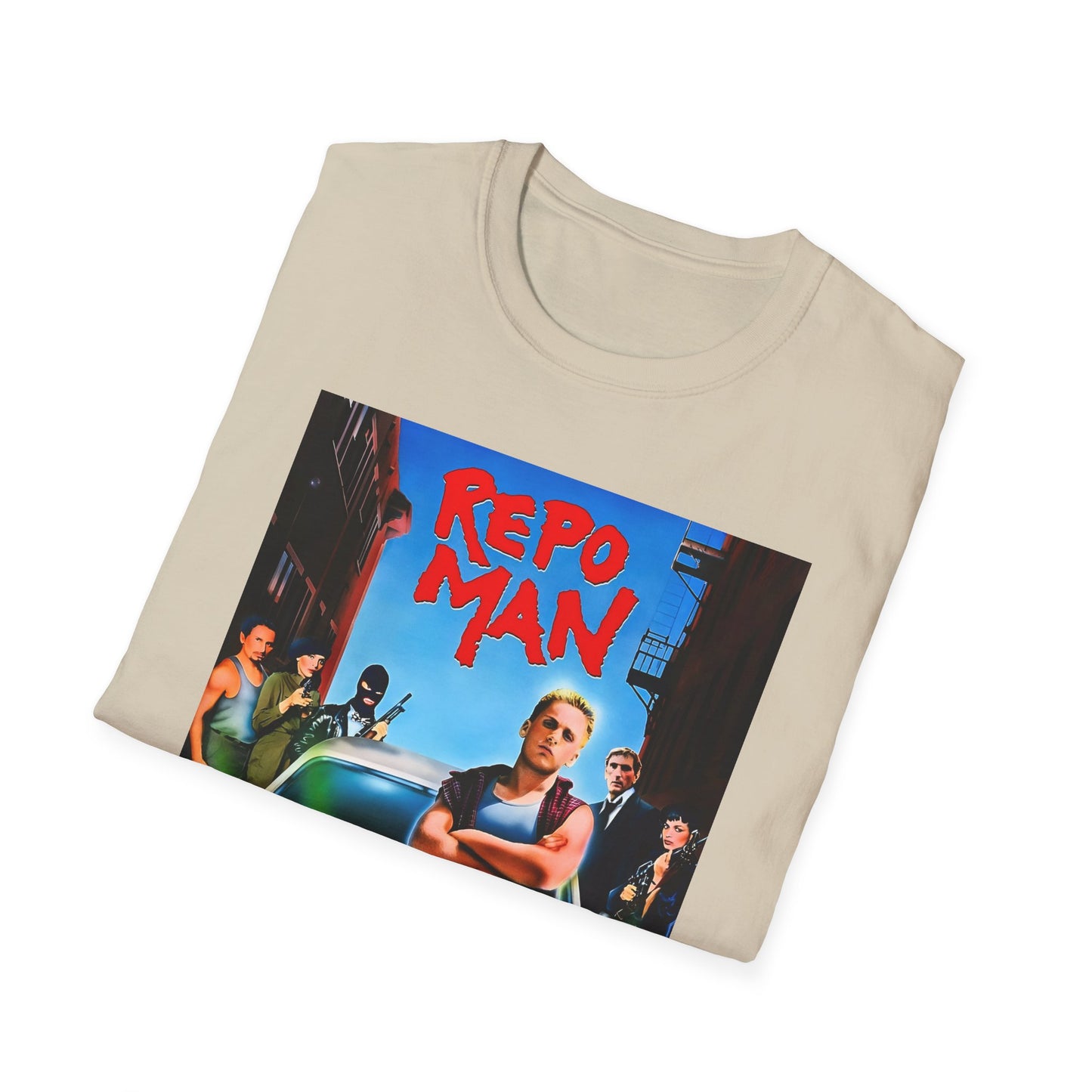 1984 repo man movie poster tshirt