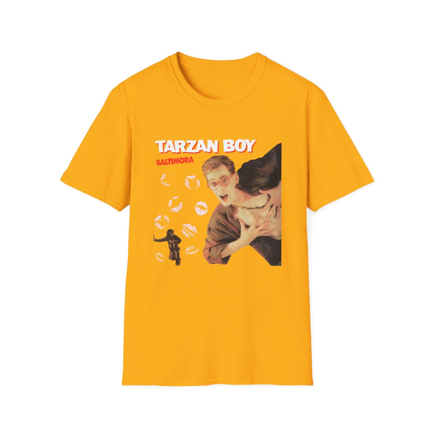 1985 tarzan boy single by baltimora tshirt