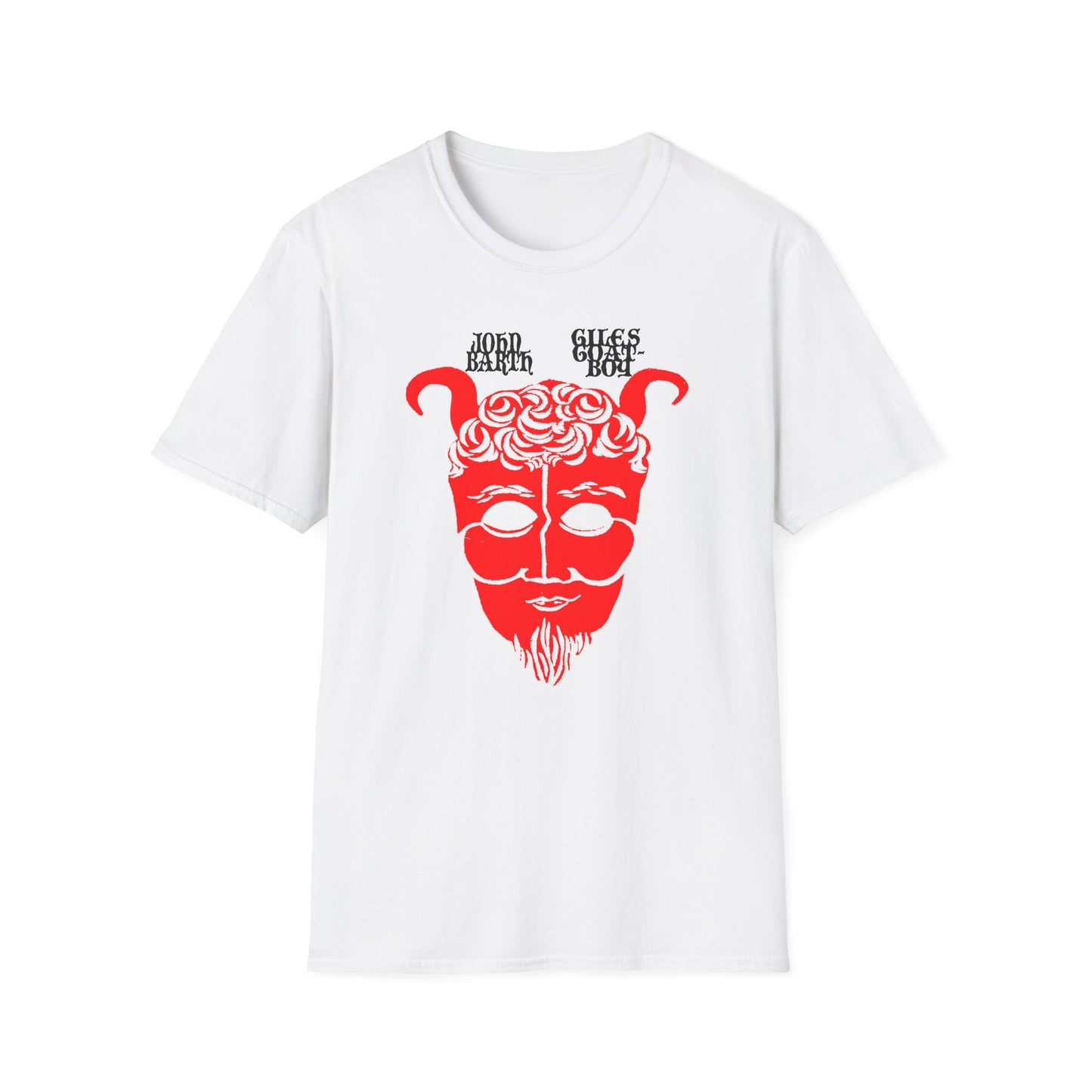 john barth 1966 novel giles goat-boy book cover variant tshirt