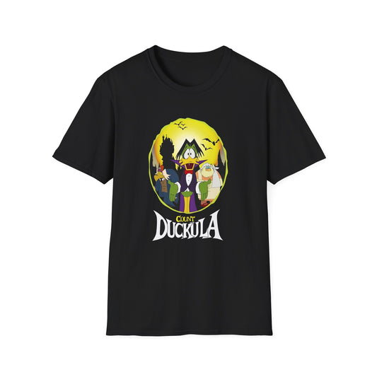 1980s cartoon count duckula the vegetarian vampire tshirt