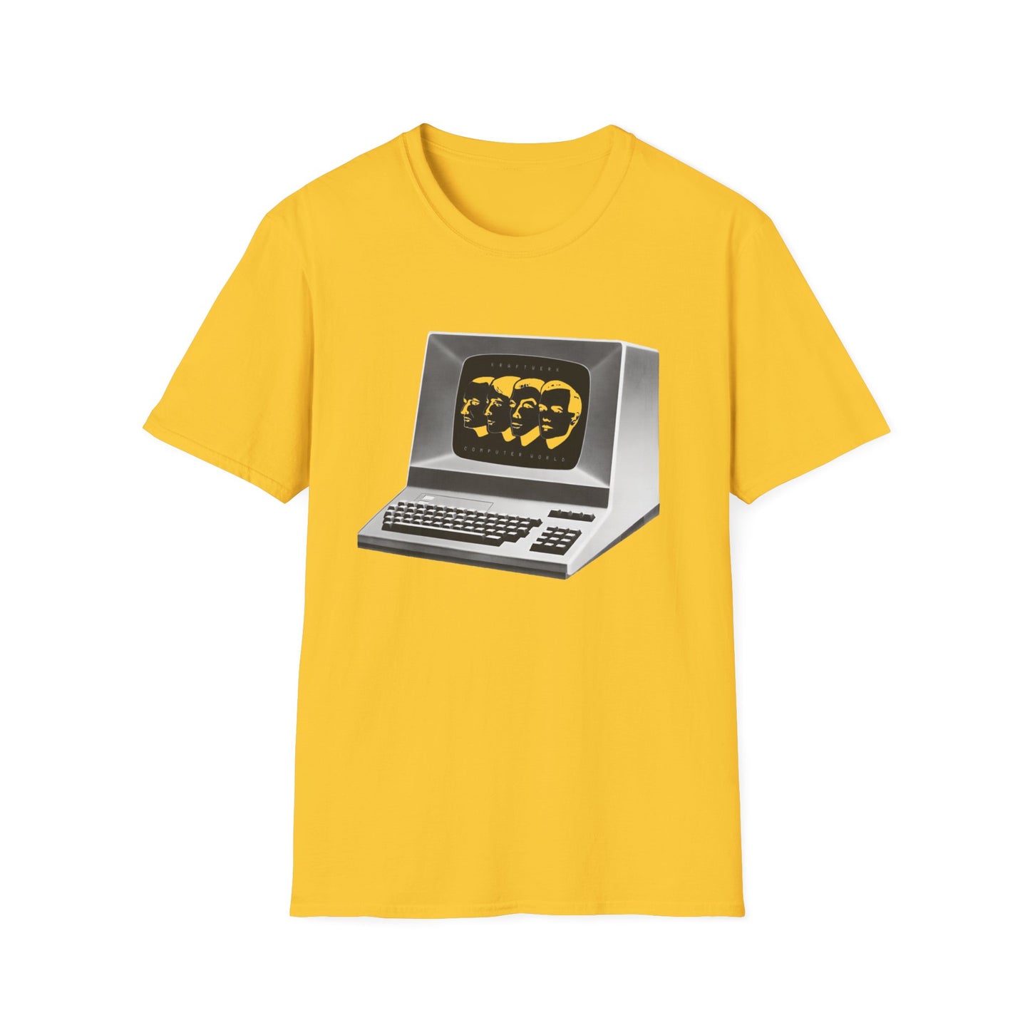 kraftwerk 1981 computer world album custom colour tshirt