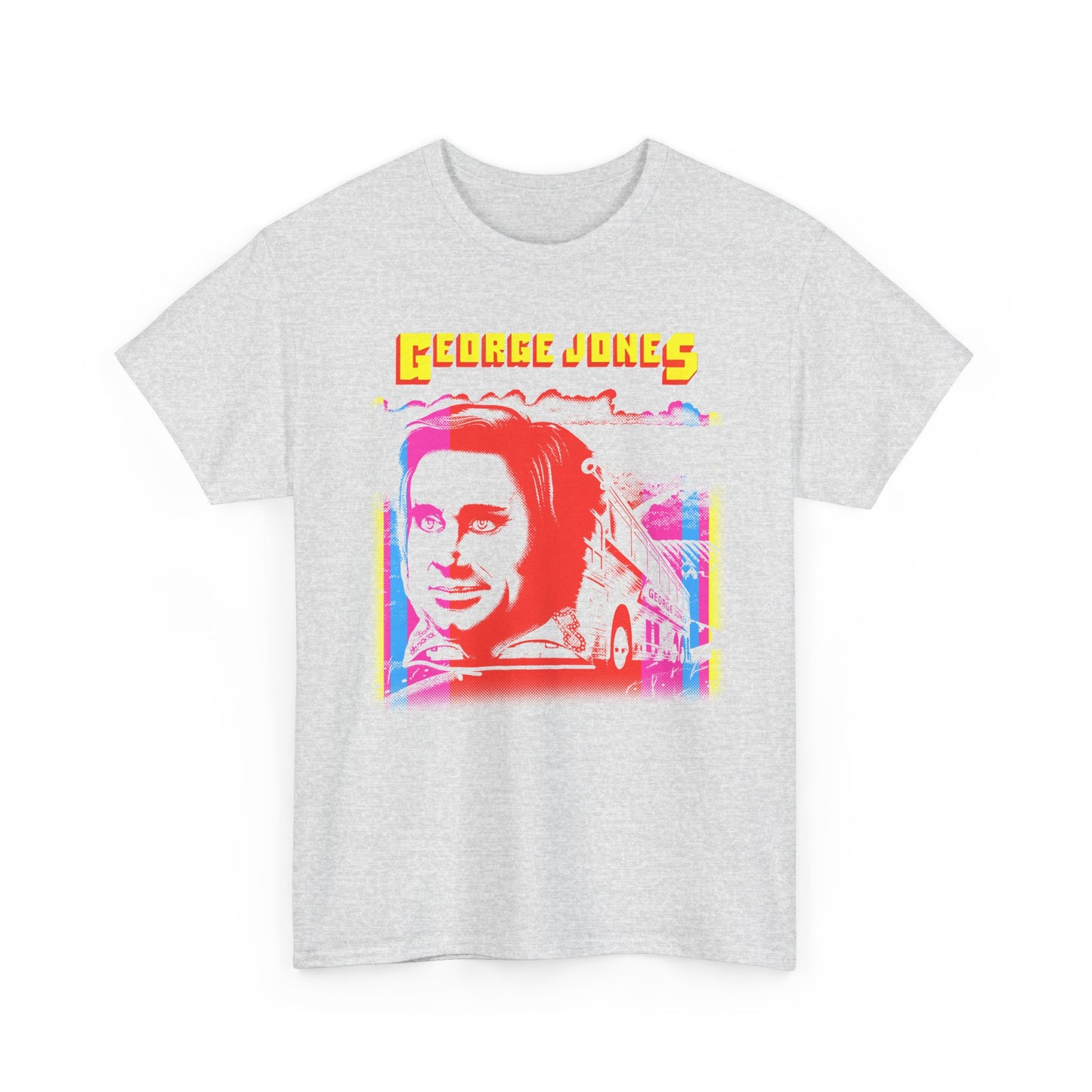 1977 george jones i wanna sing album cover fan art tshirt