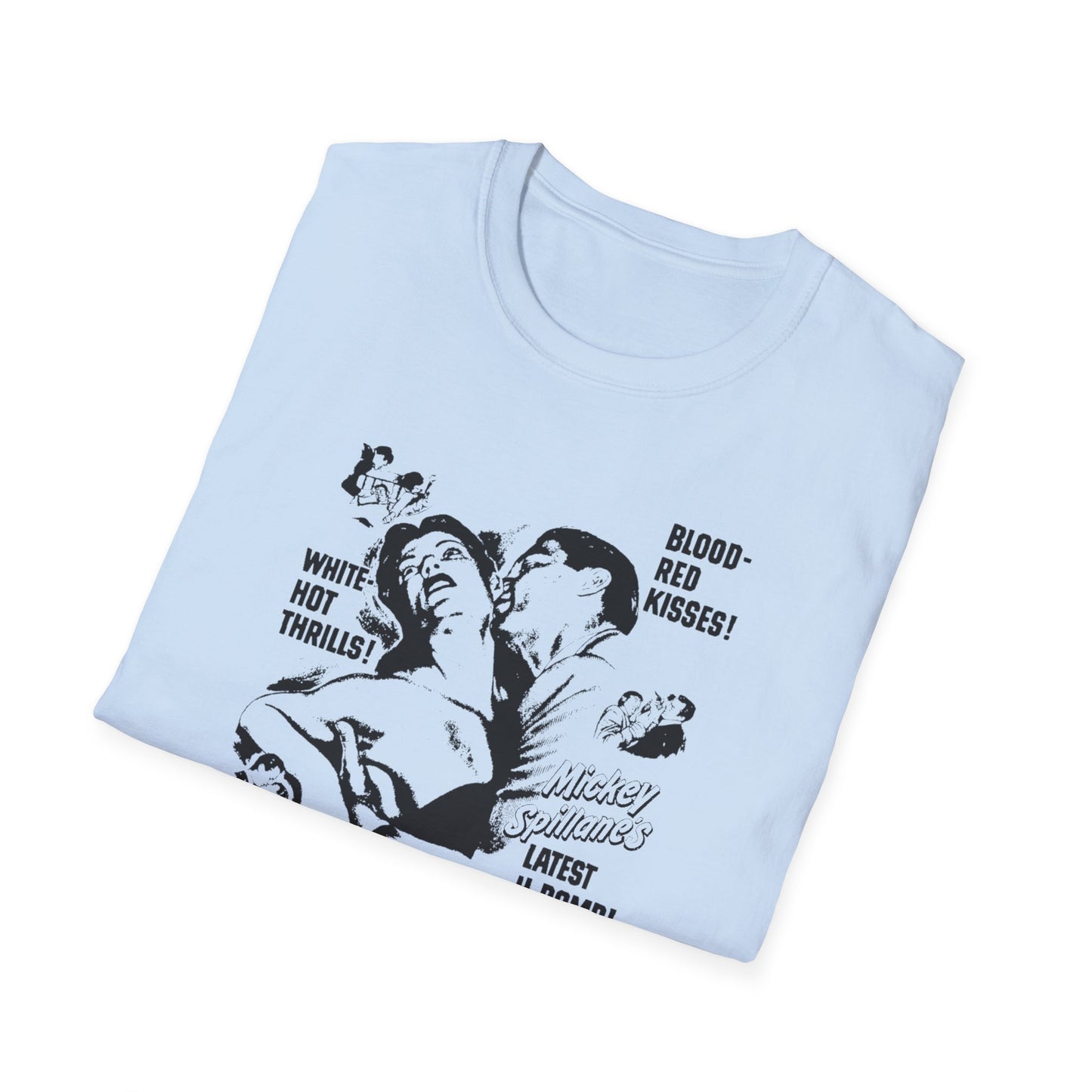 1955 film noir movie poster tshirt kiss me deadly by robert aldrich