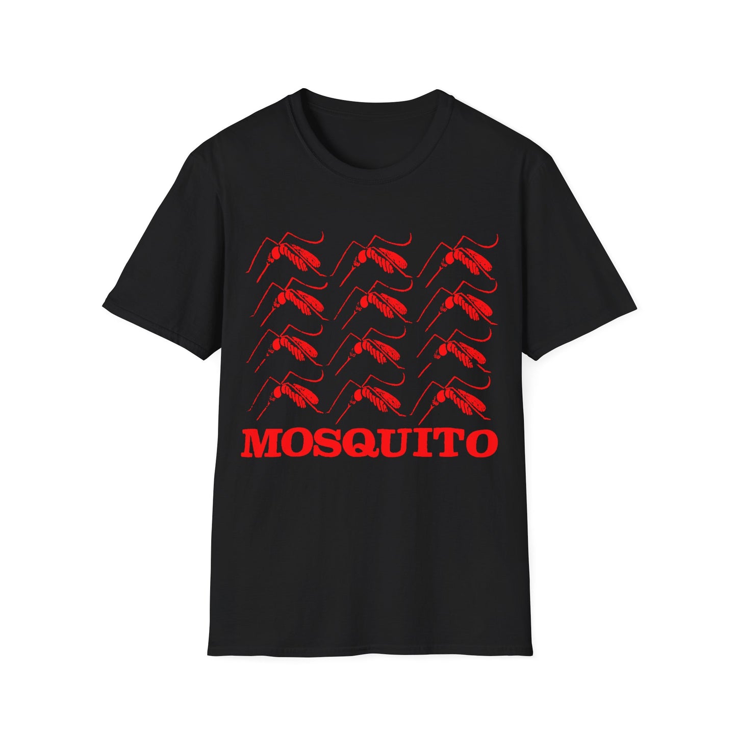 mosquito reproduction red design tshirt