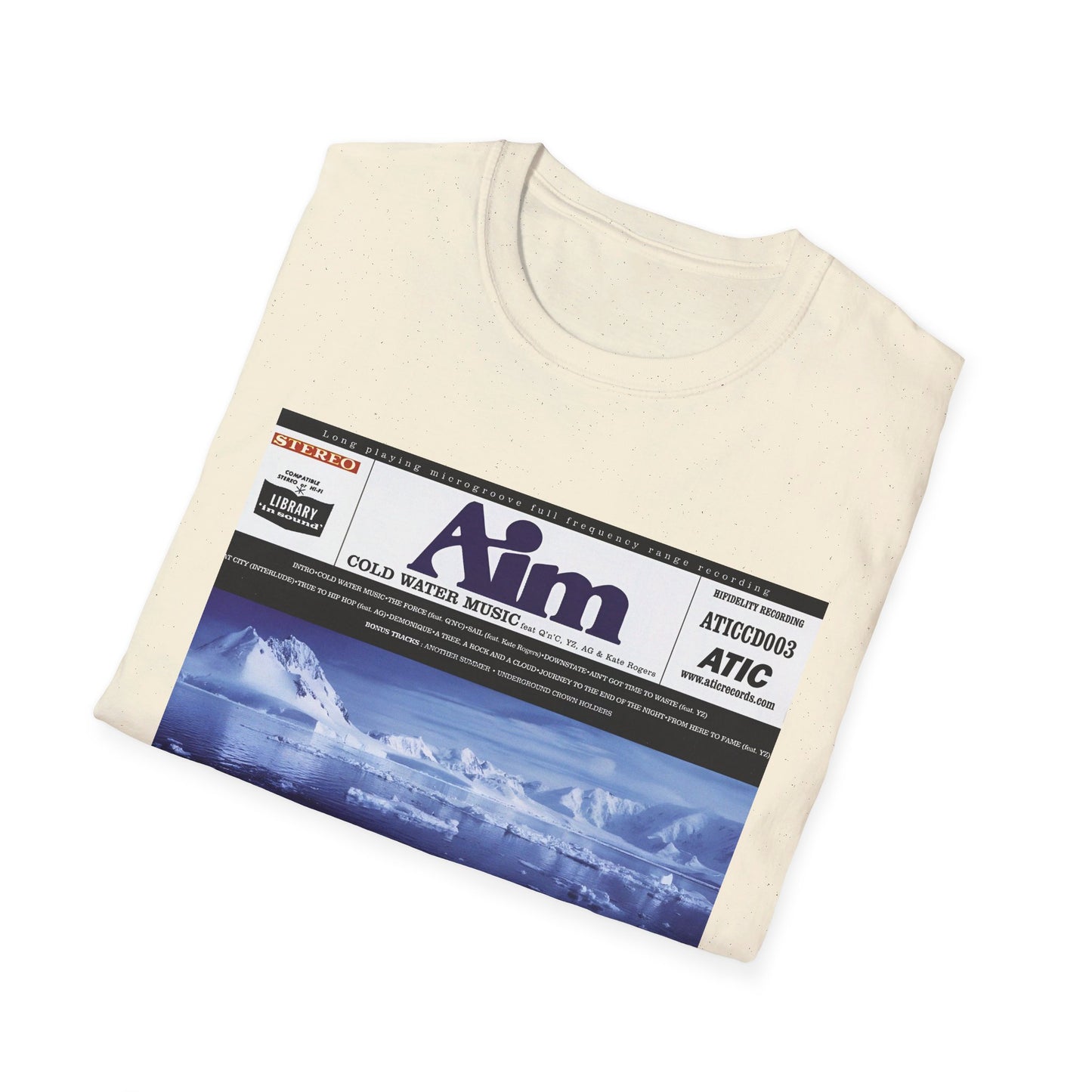 aim 1999 cold water music album tshirt