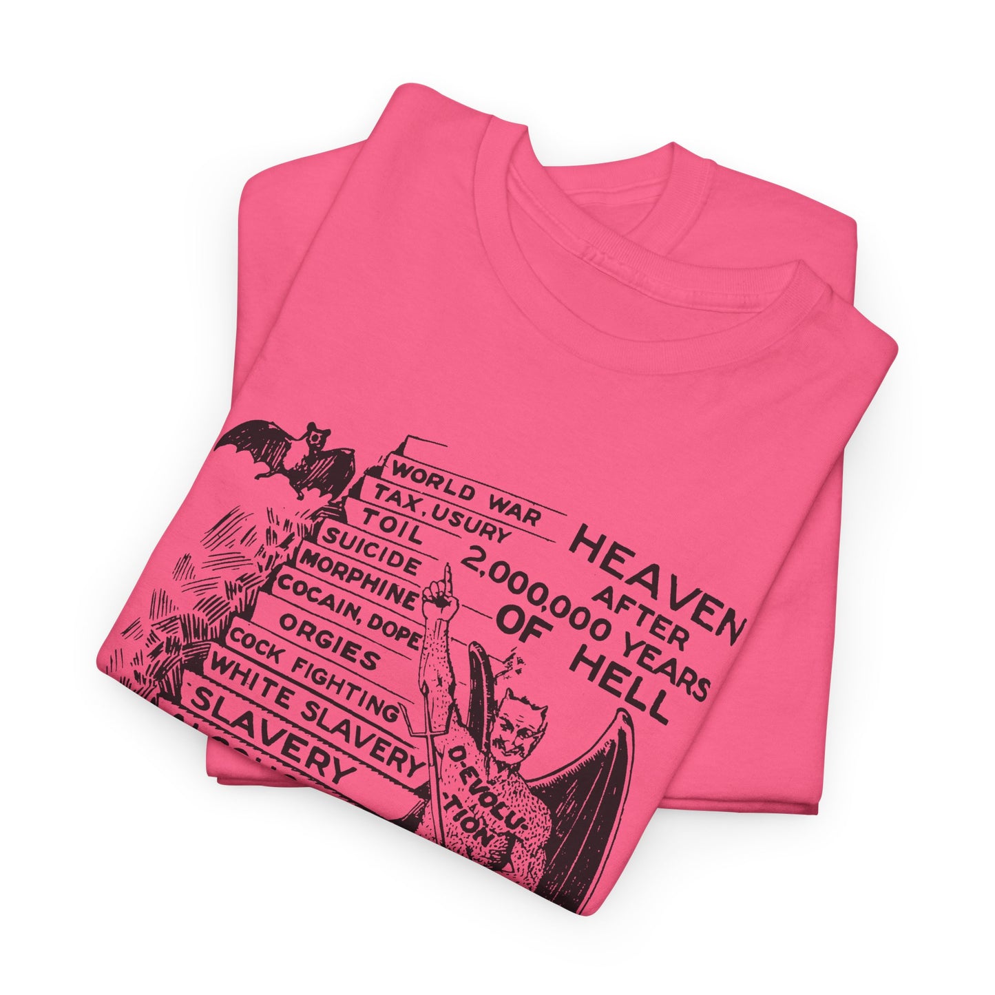 jocko-homo heavenbound b. h. shadduck 1925 religious pamphlet page six tshirt