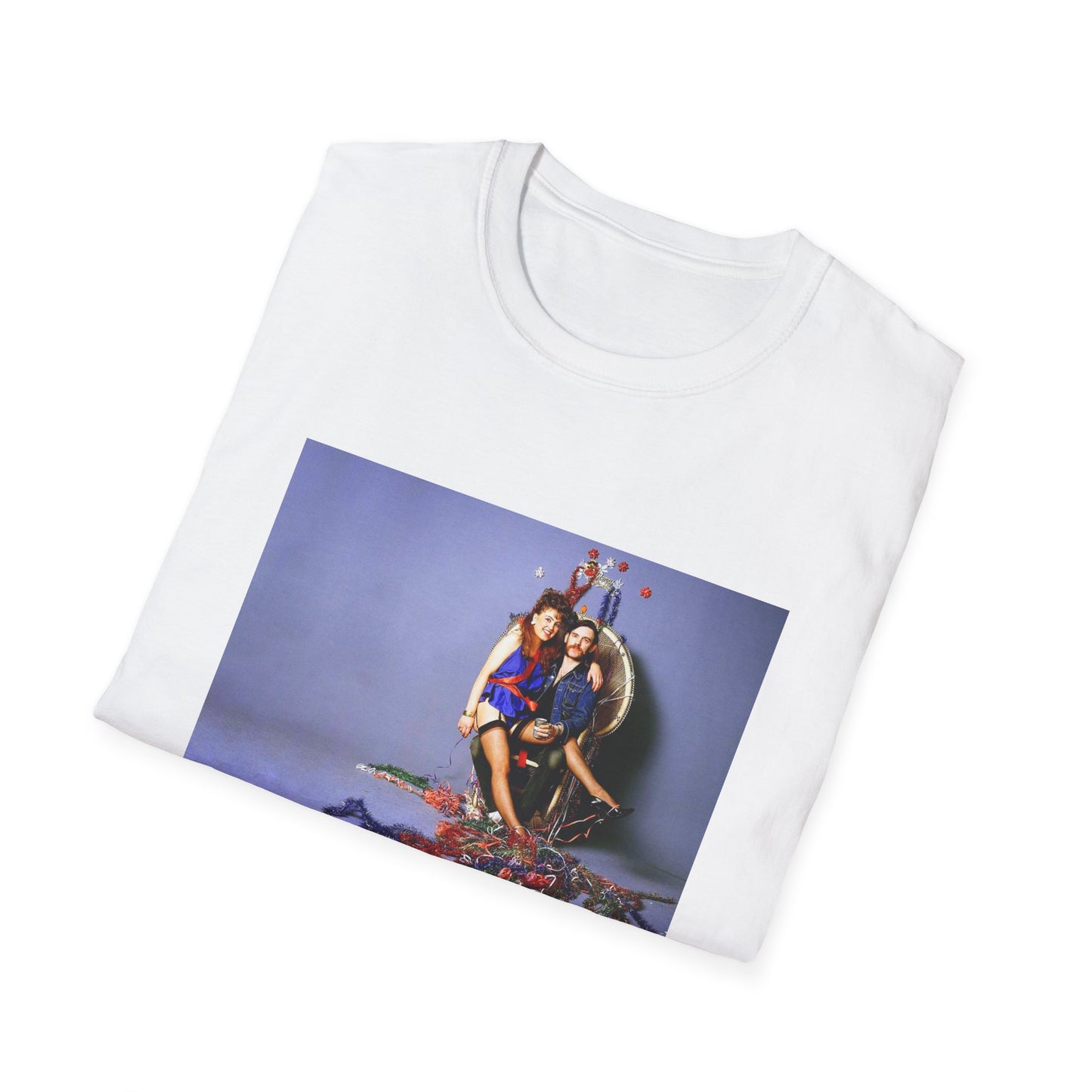 lemmy kilmister festive holiday photo tshirt